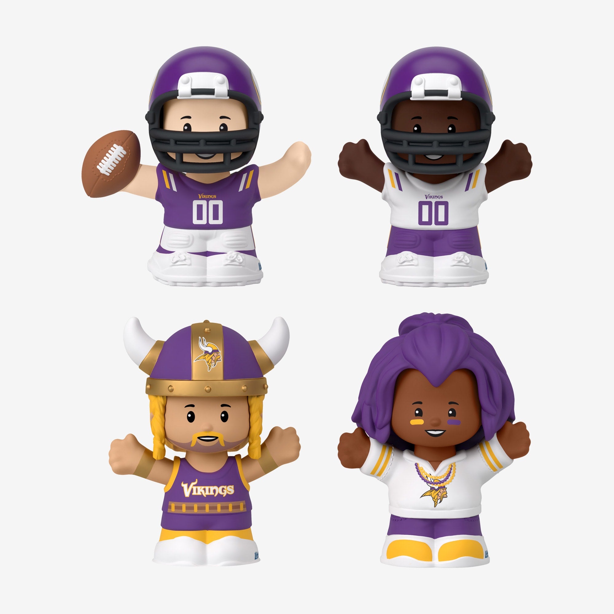 Little People Collector x NFL Minnesota Vikings Set - Image 4