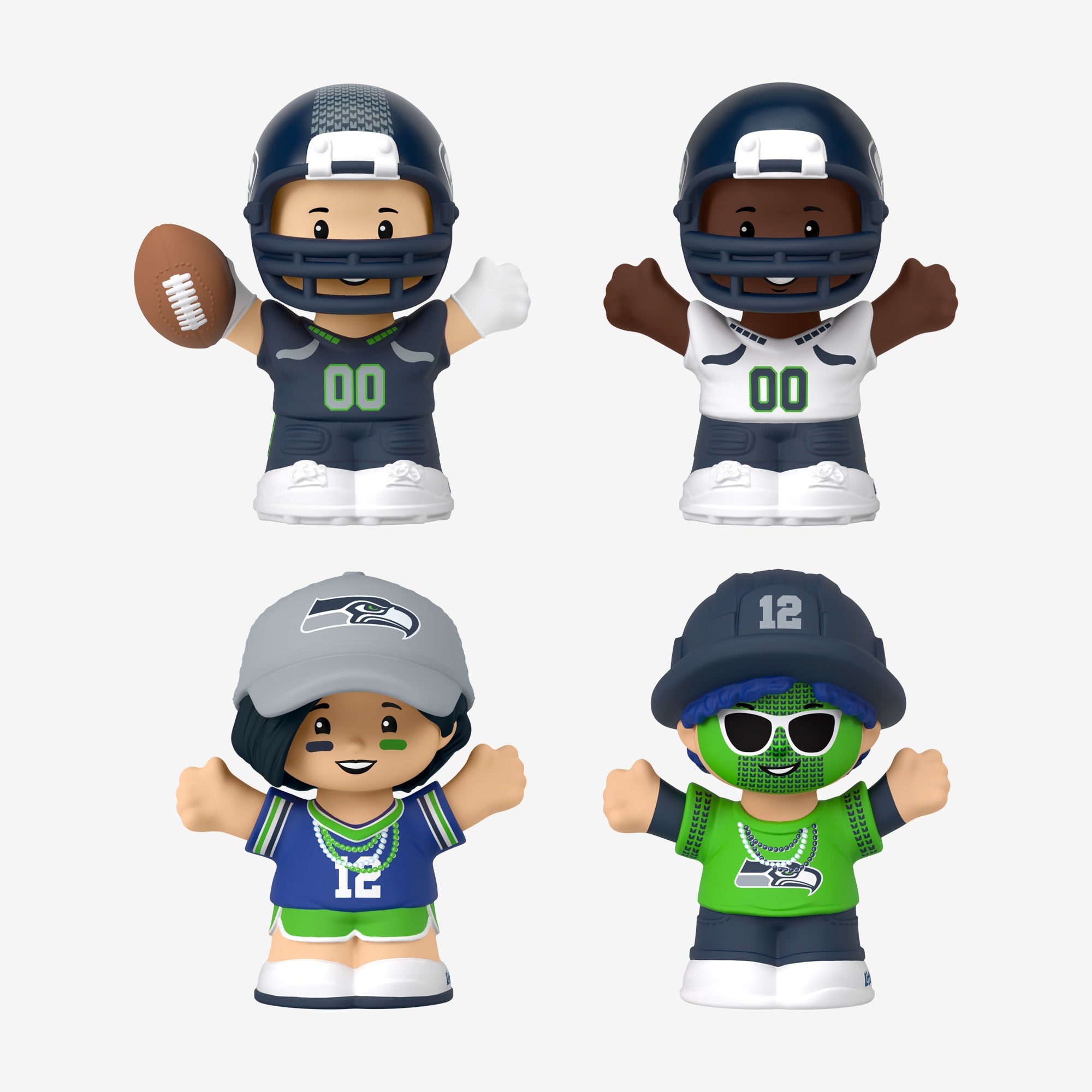 Little People Collector x NFL Seattle Seahawks Set - Image 4