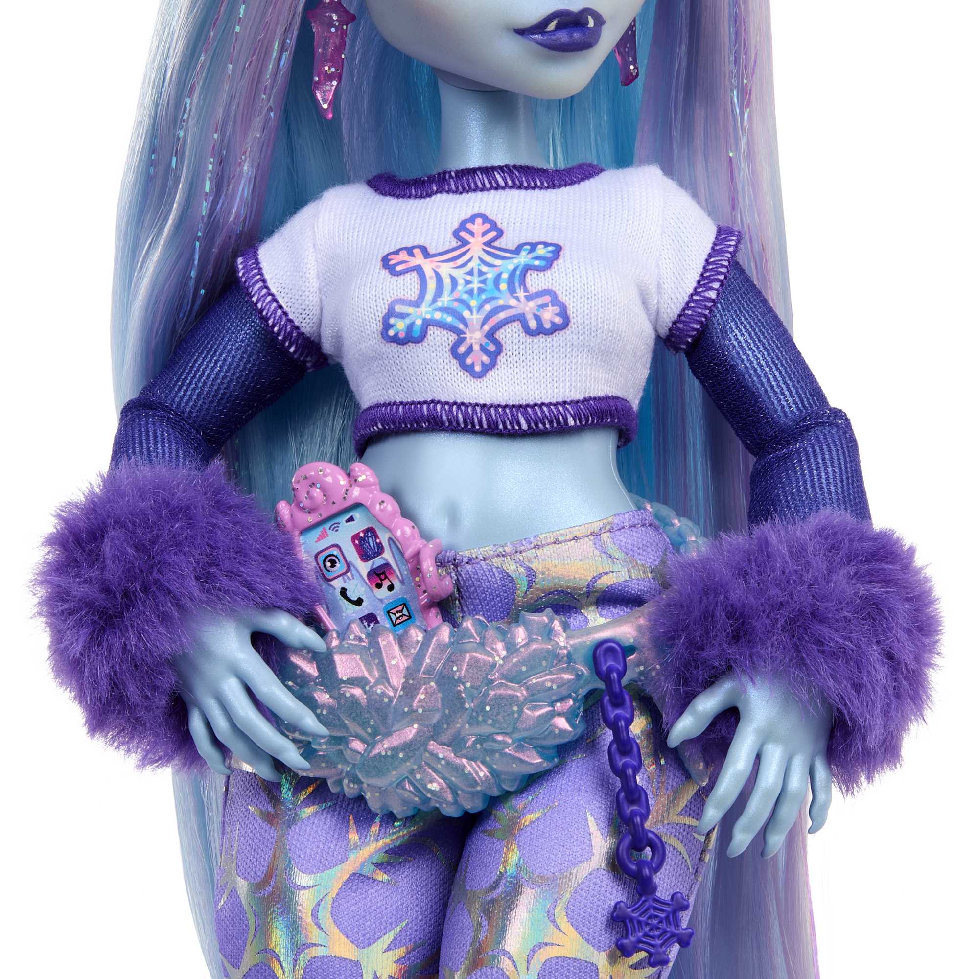 Monster High Doll. Abbey Bominable Yeti Fashion Doll With Accessories - Image 4