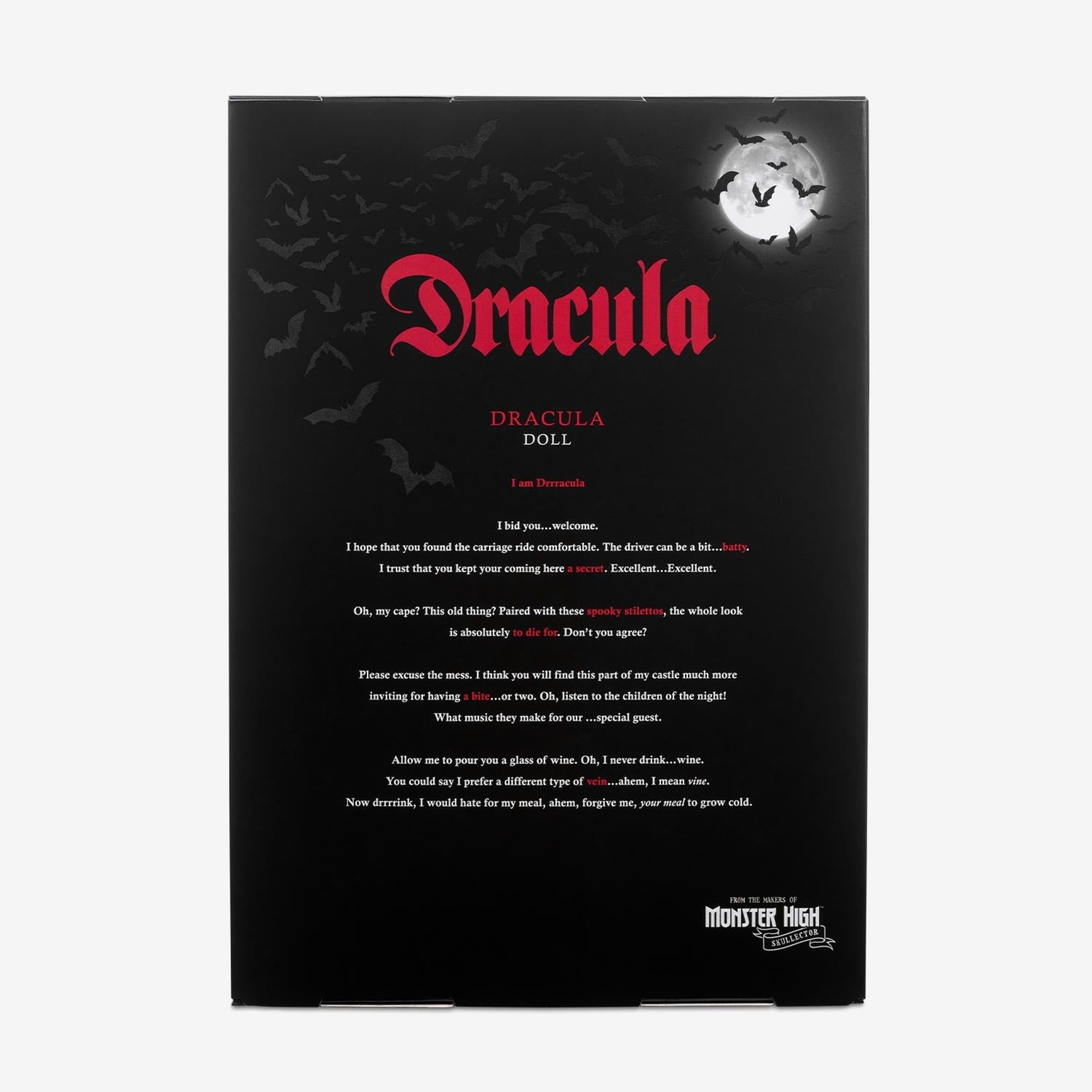 Dracula Monster High Skullector Doll - Image 10