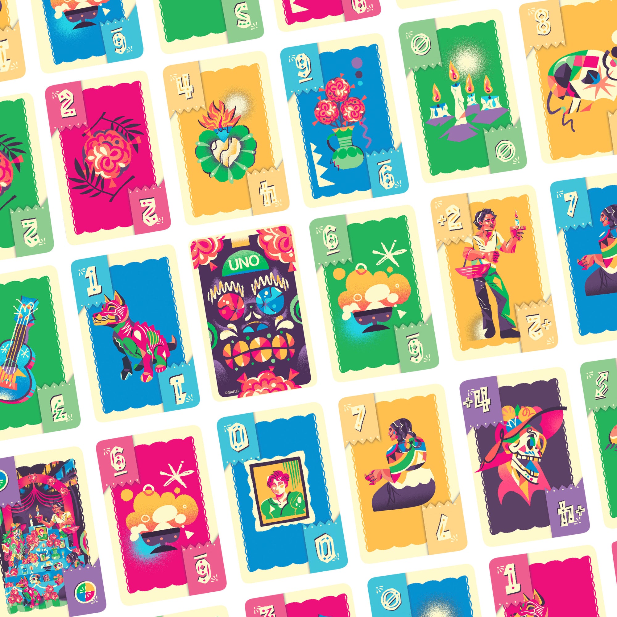 UNO Juego de Cartas Día de Muertos - Image 4