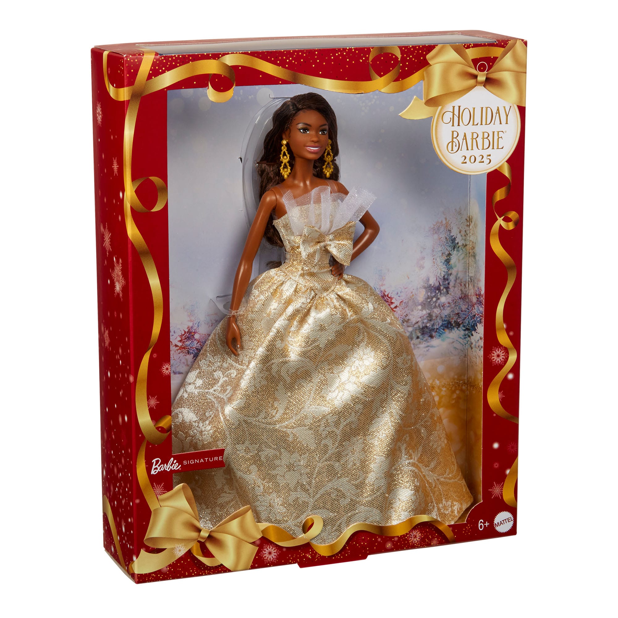 2025 Holiday Barbie Doll 4 - Image 8