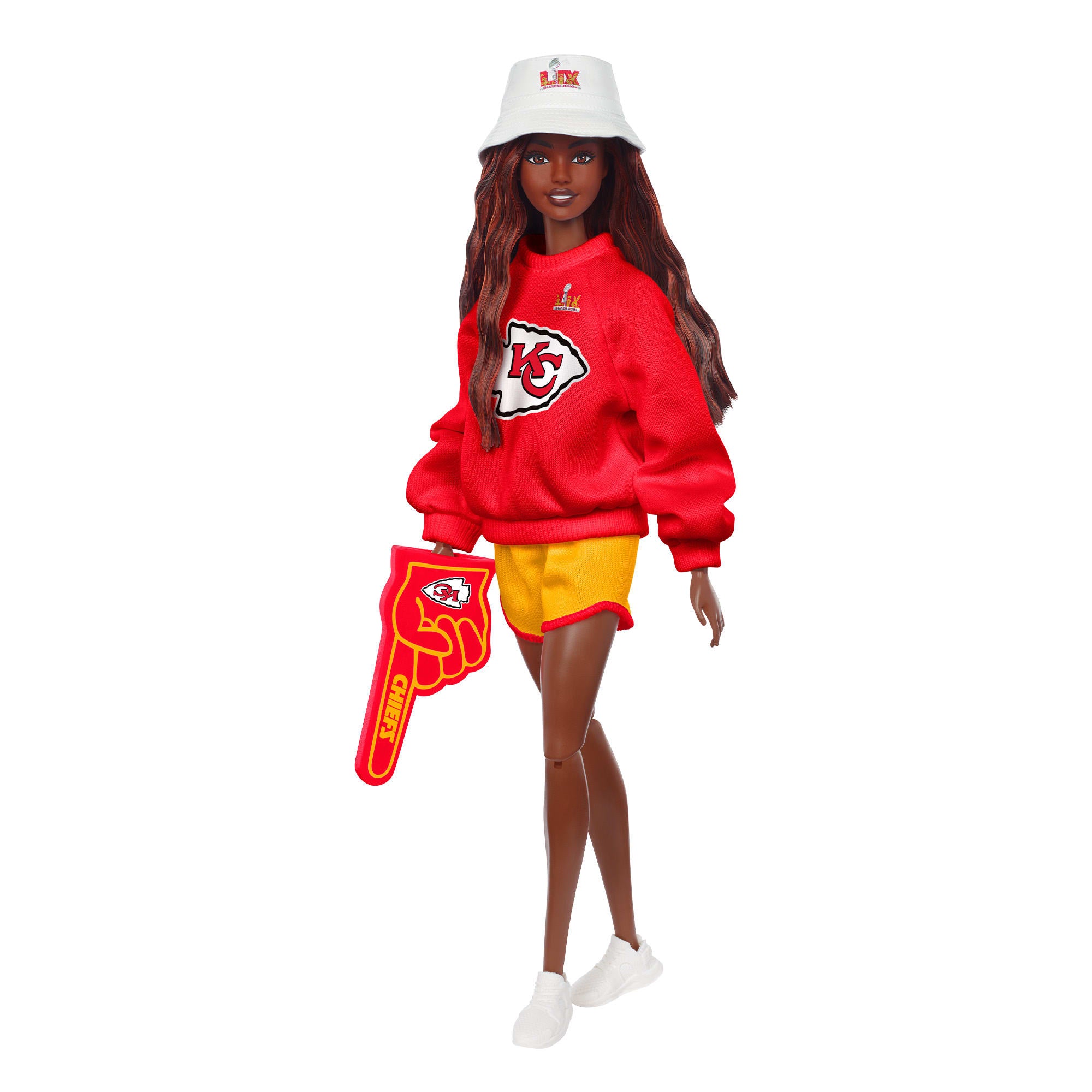 Barbie x Super Bowl Chiefs Doll 1 - Image 6