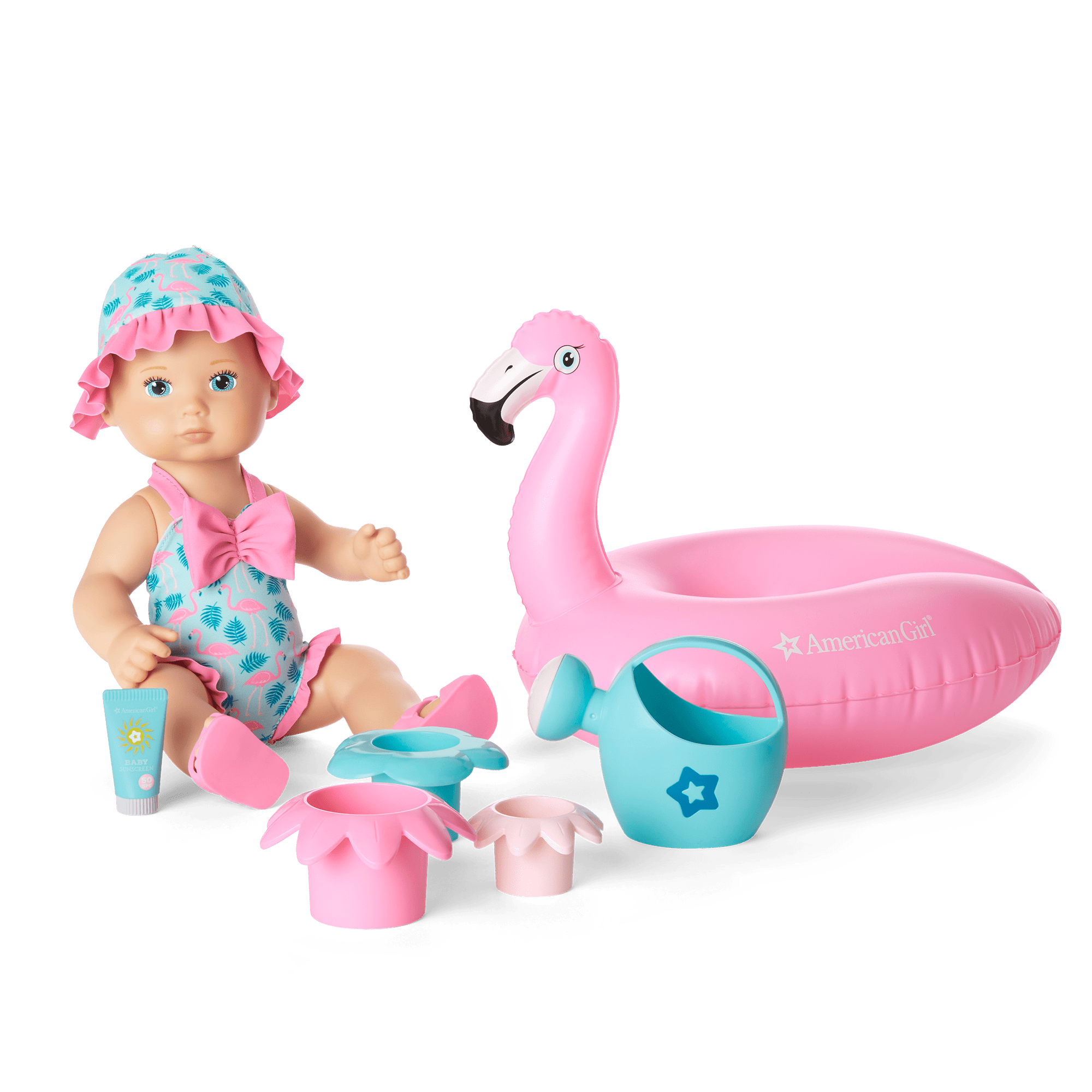 Flamingo Fun Play Set (Bitty Baby® Splash™)