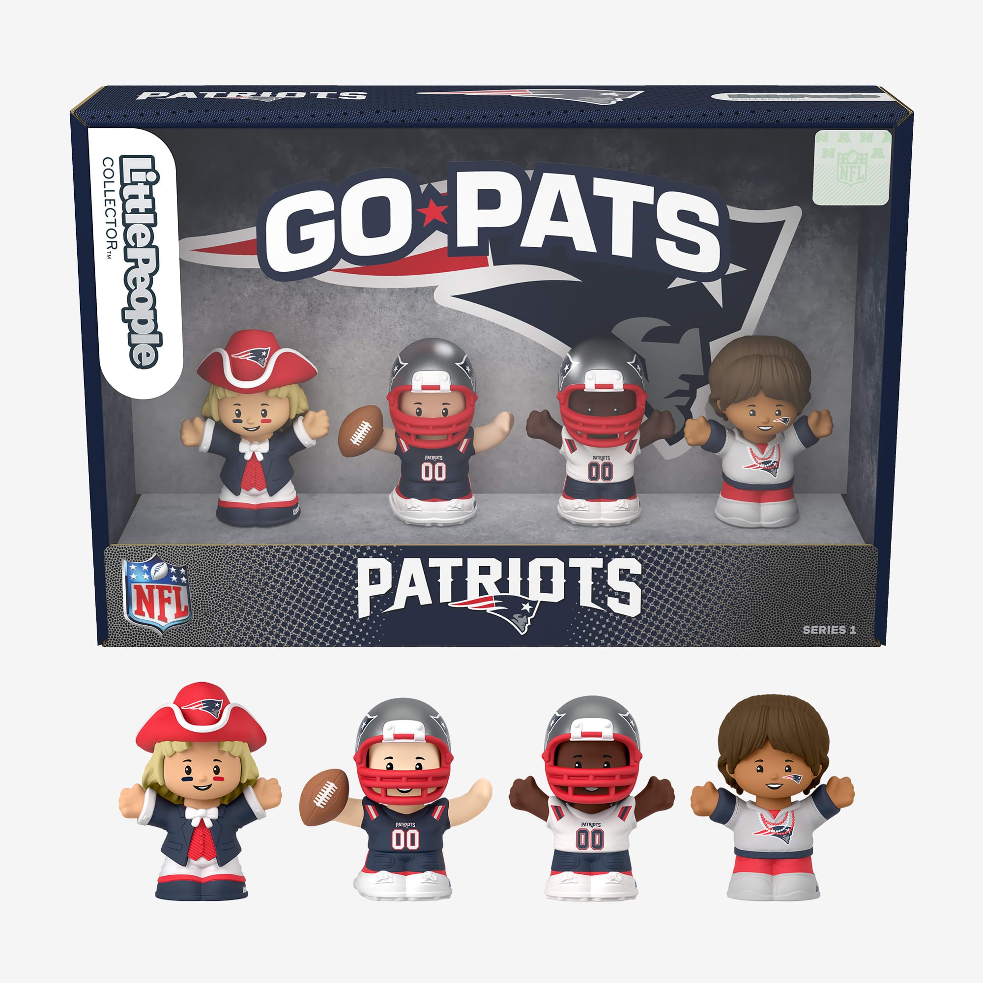 Little People Collector x NFL New England Patriots Set - Image 4