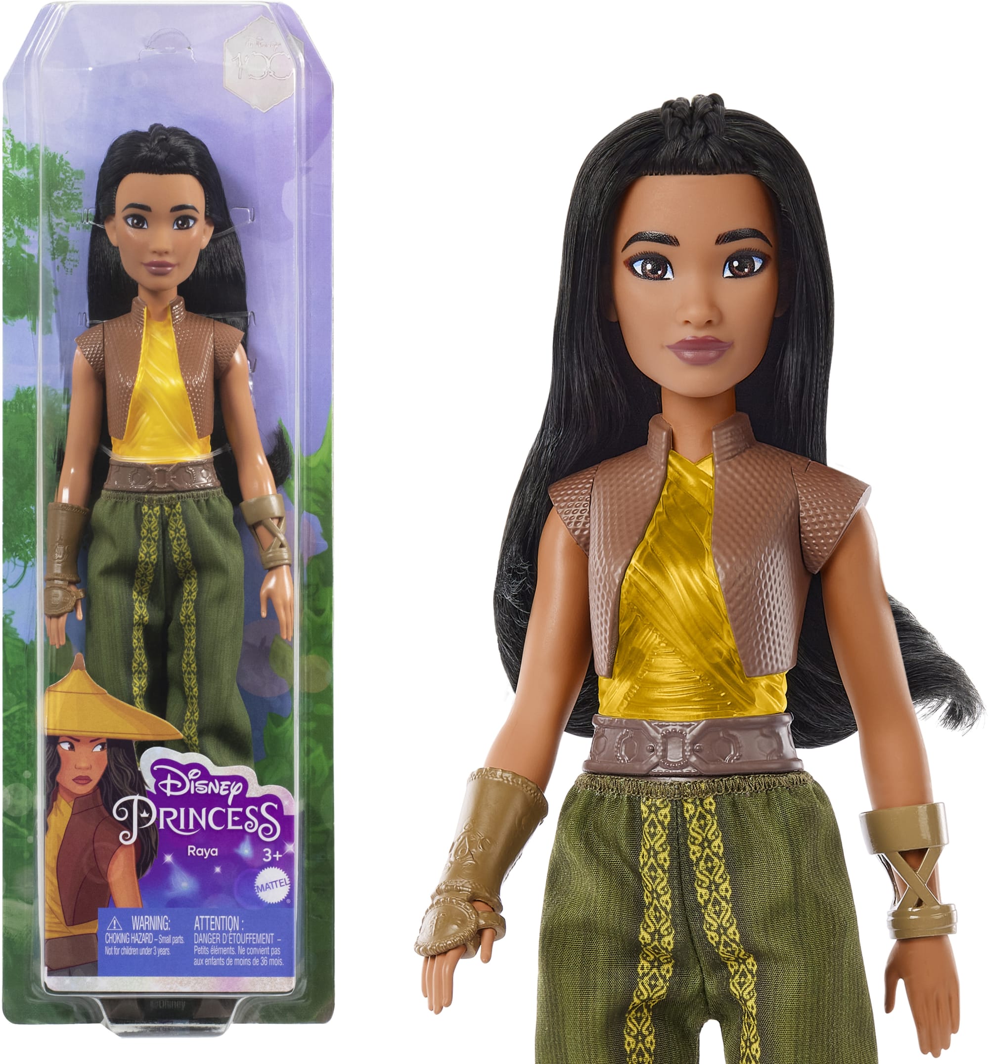 Disney-Princesses Disney-Raya-Poupée. Habillage et Accessoires