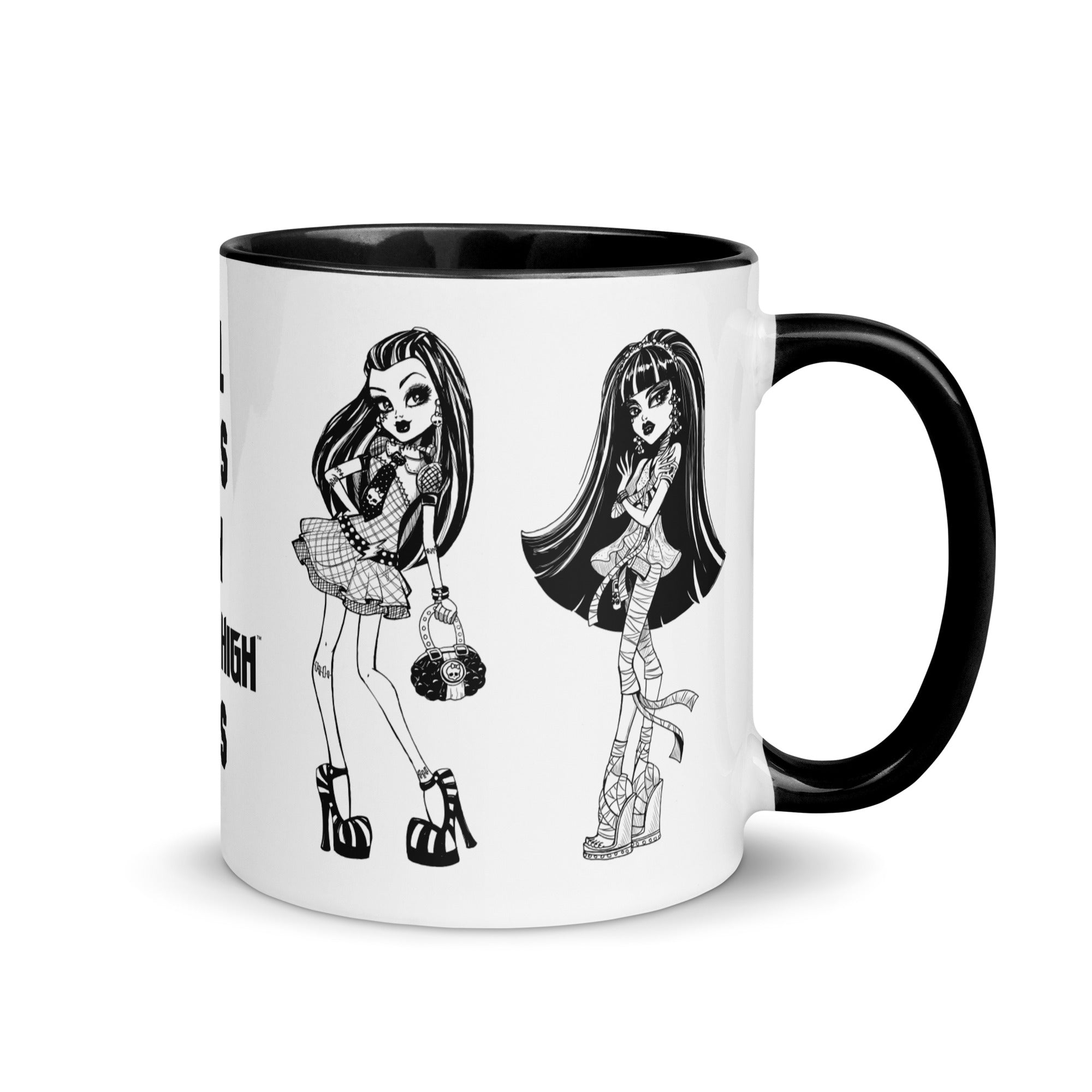 Monster High Still Plays with Monster High Dolls White Mug - Image 2