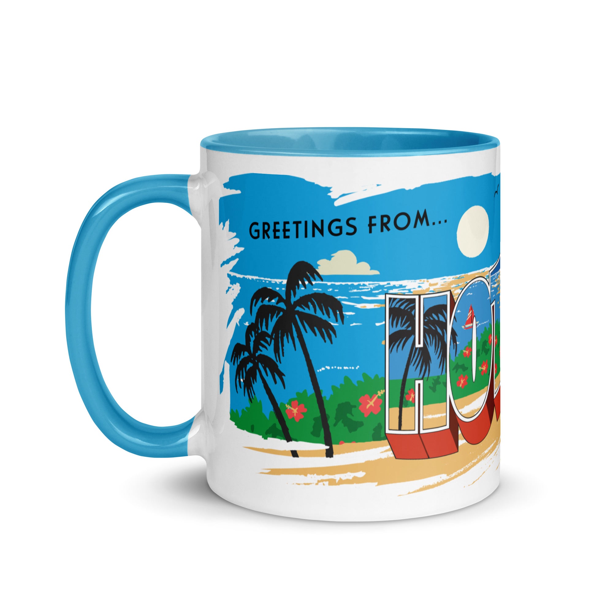 Hot Wheels Greetings White Mug - Image 2