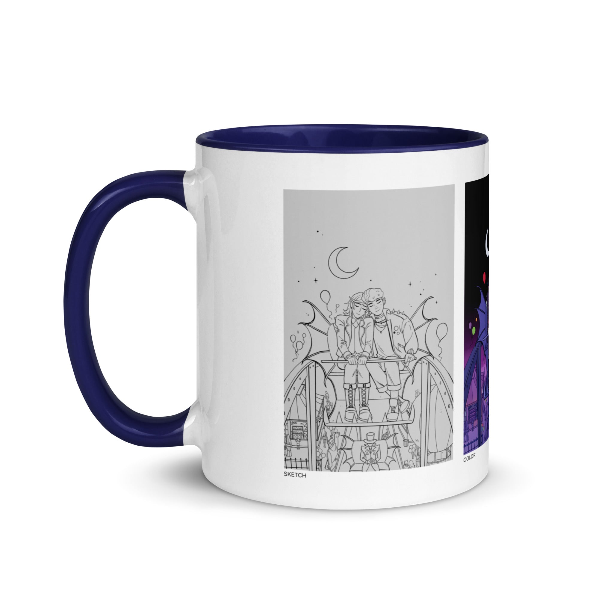 Monster High Pride Kieran & Spelldon White Mug - Image 3