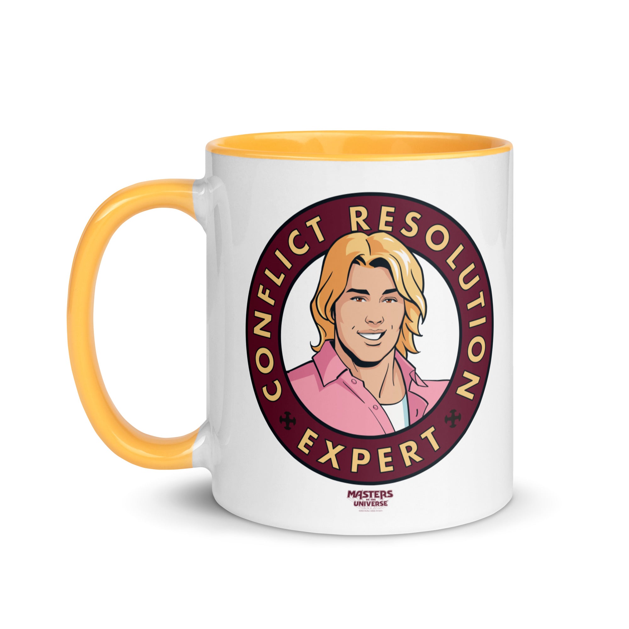 Masters of the Universe Movie He-Man Conflict Resolution Expert White Mug - Image 3