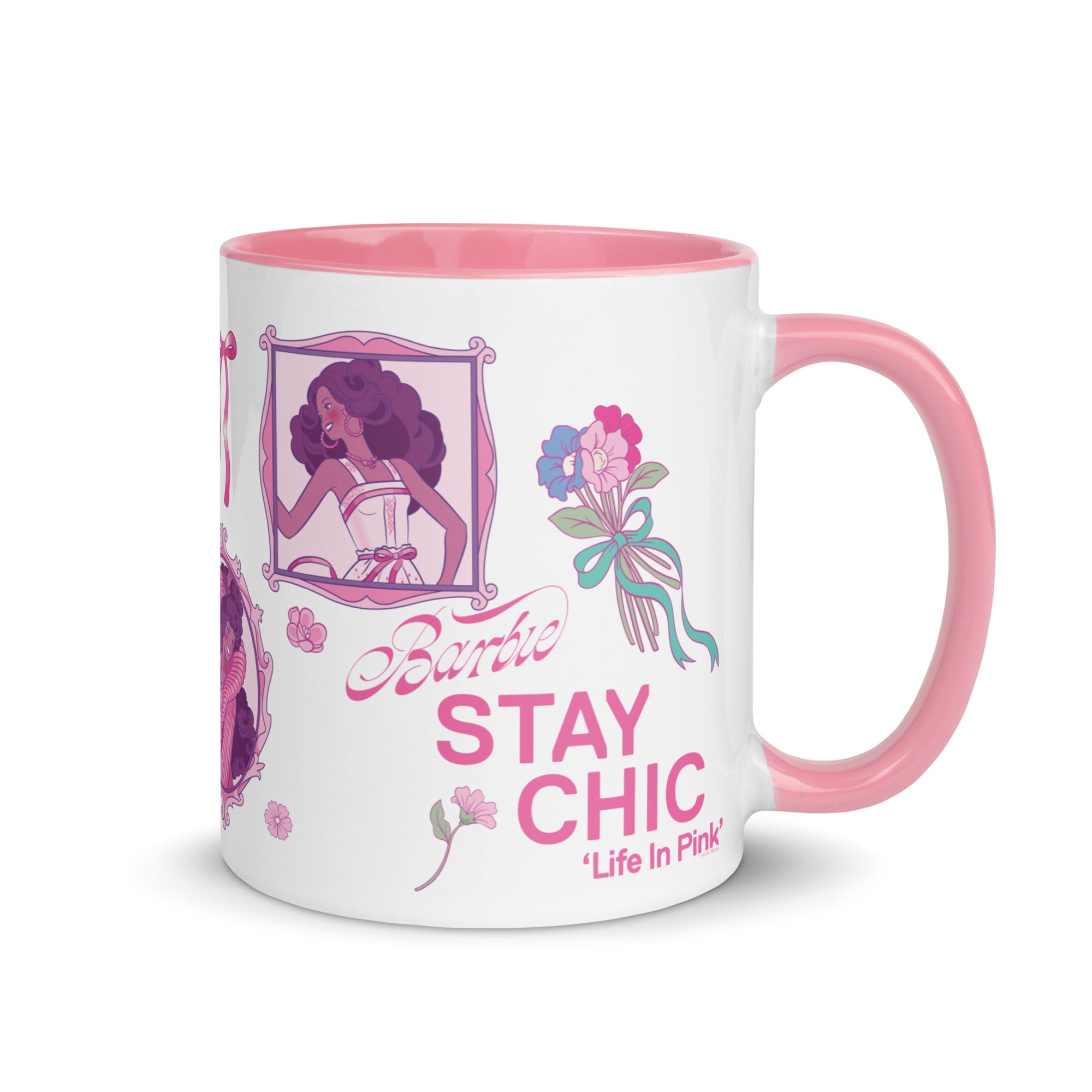 Barbie Stay Chic White Mug - Image 3
