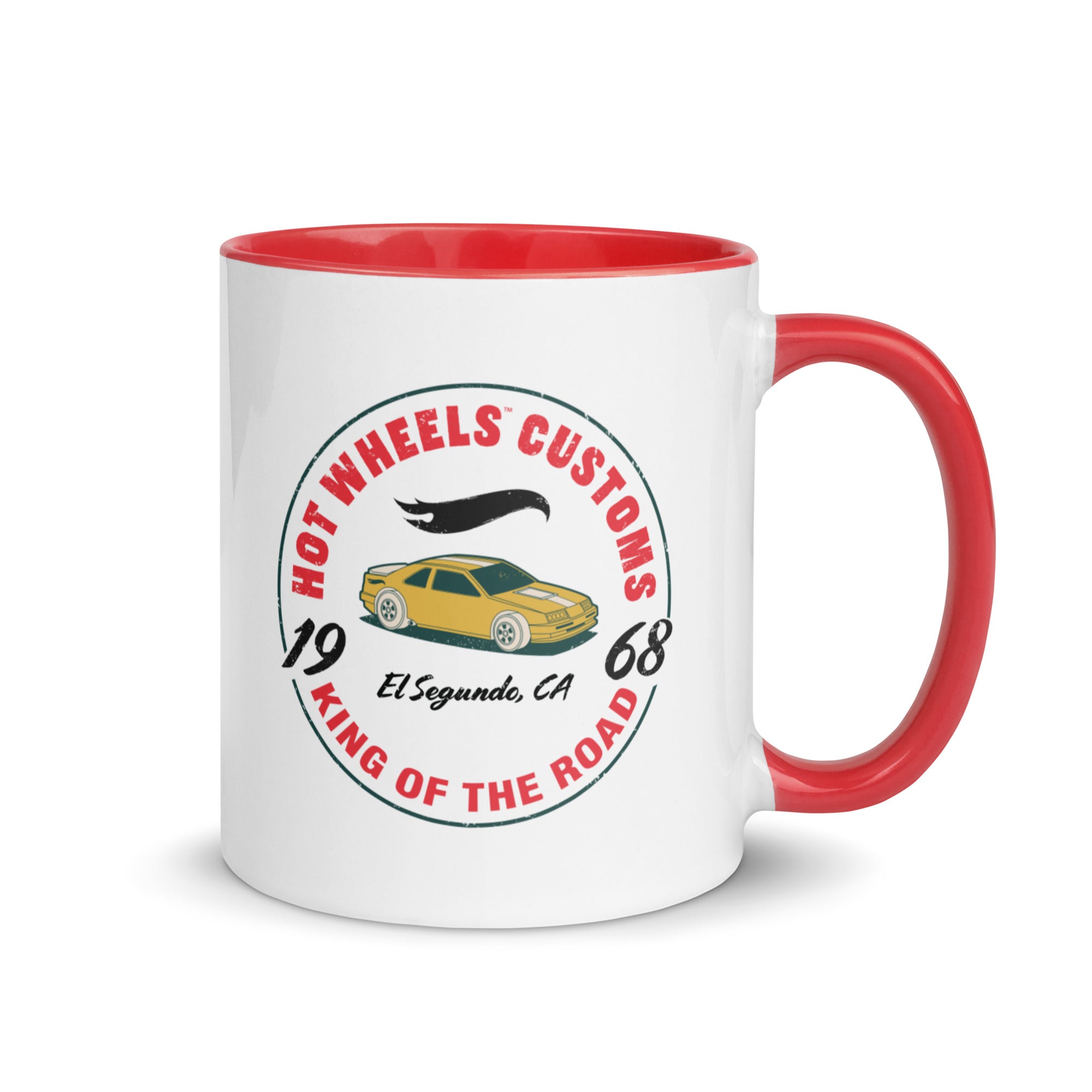 Hot Wheels King of the Road White Mug - Image 3