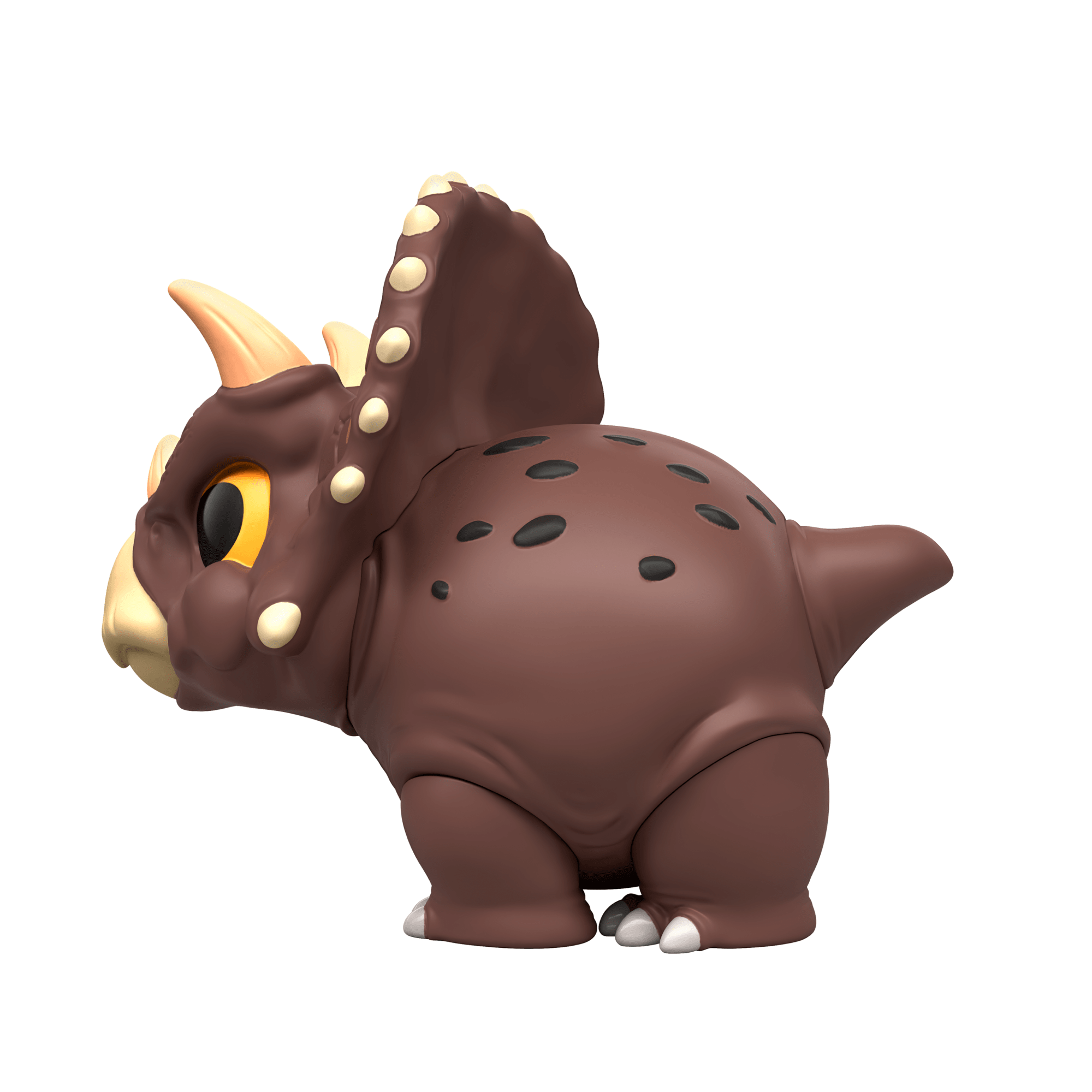 Jurassic World Bite Club Triceratops Dinosaur Collectible Figure - Image 4