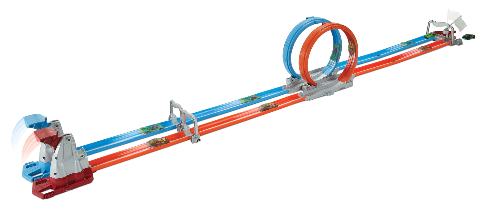 Hot Wheels Double Loop Dash. Track Set