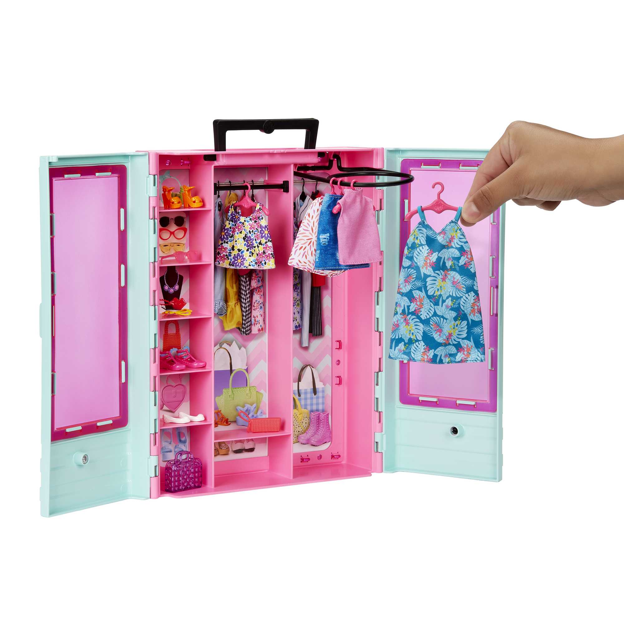 Barbie Coffret de Jeu Armoire Mode. 3 Tenues. Accessoires. 3-8 Ans - Image 2