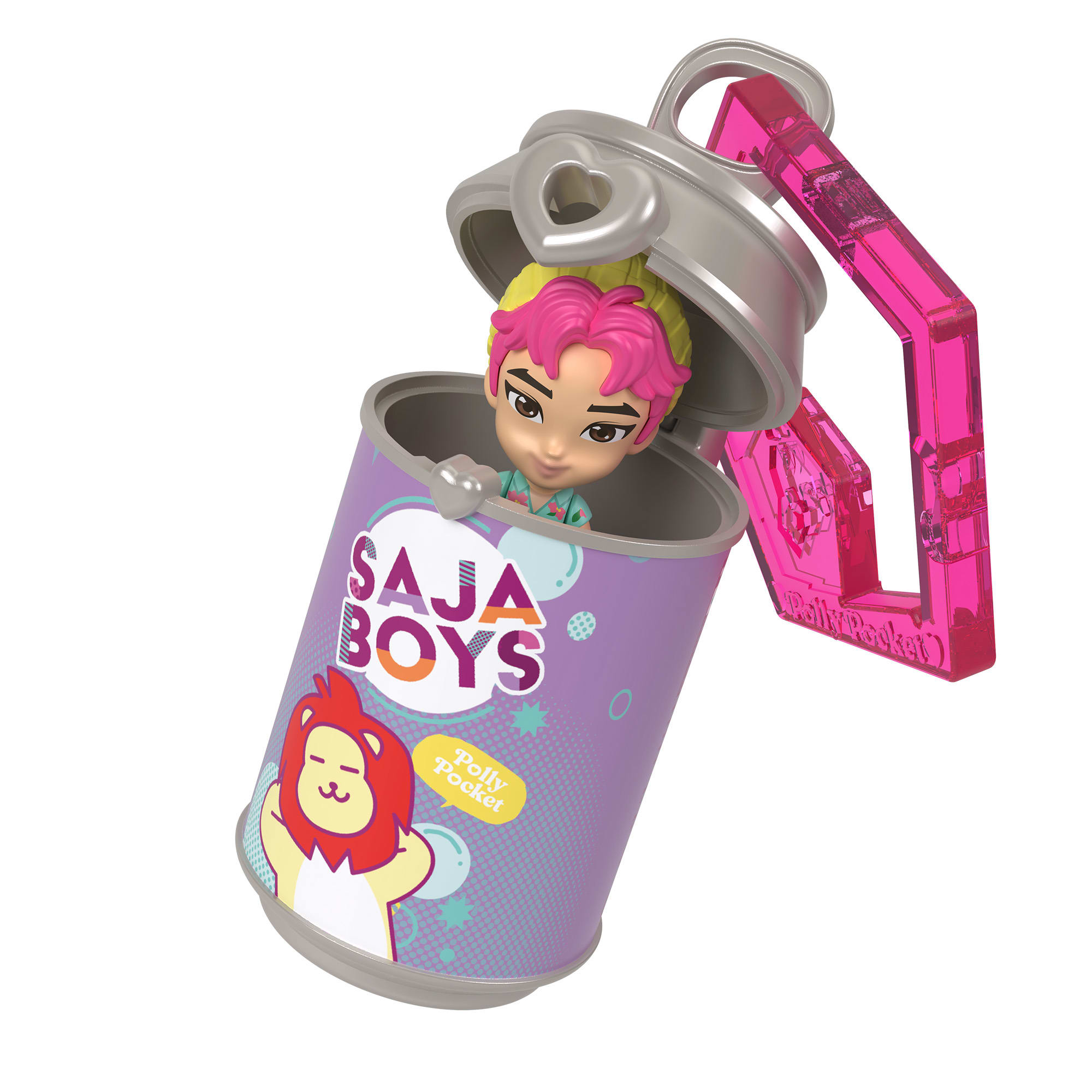 Polly Pocket x KPop Demon Hunters Saja Boys 5-Pack - Image 10