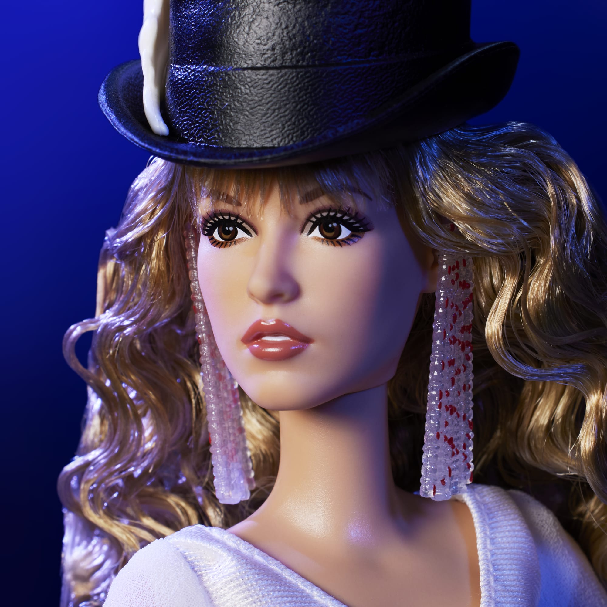 Barbie Signature Stevie Nicks Bella Donna Collector Doll With Flowing White Dress & Accessories - Image 2