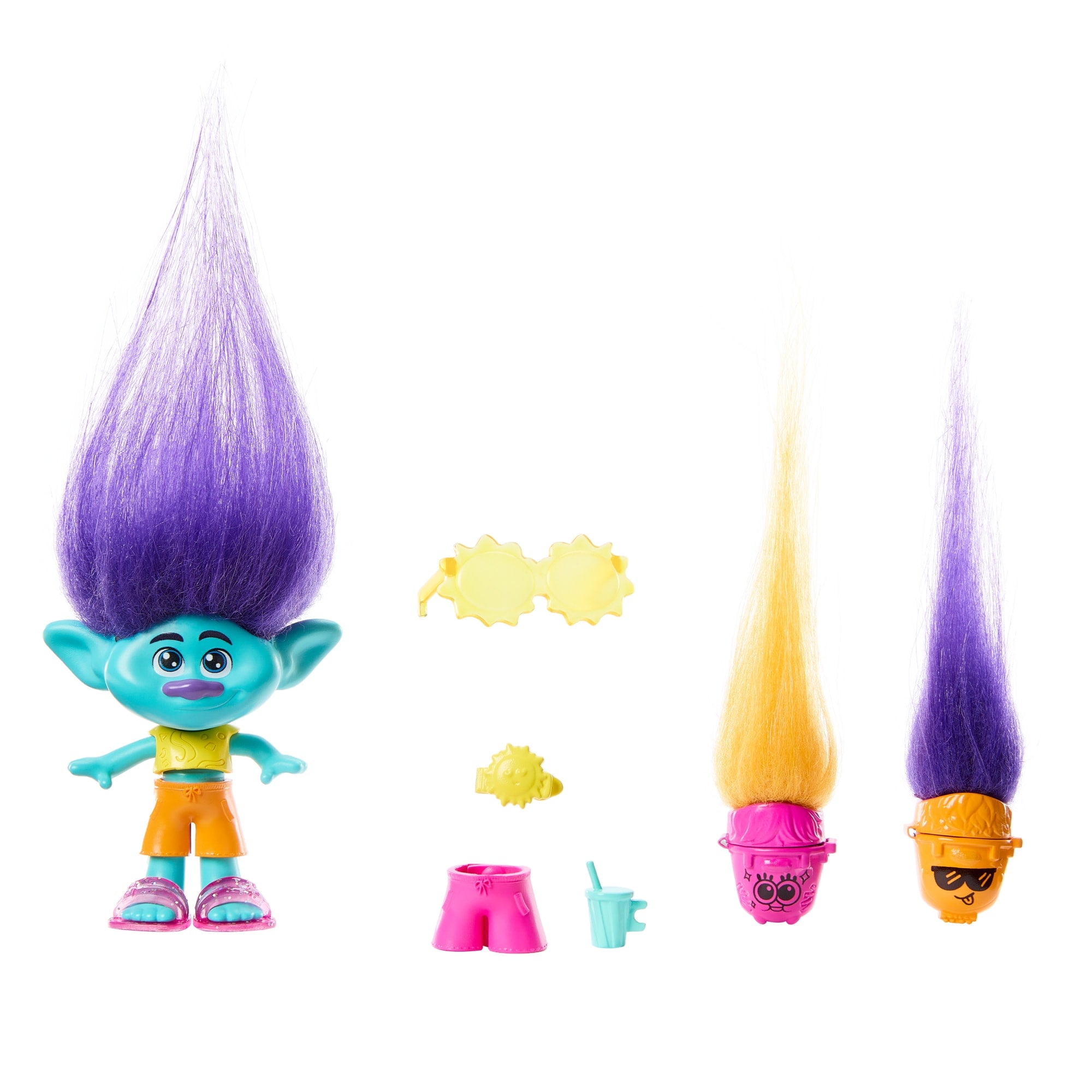 Dreamworks Trolls Band Together Petite Poupée Hair Pops– Branche - Image 5