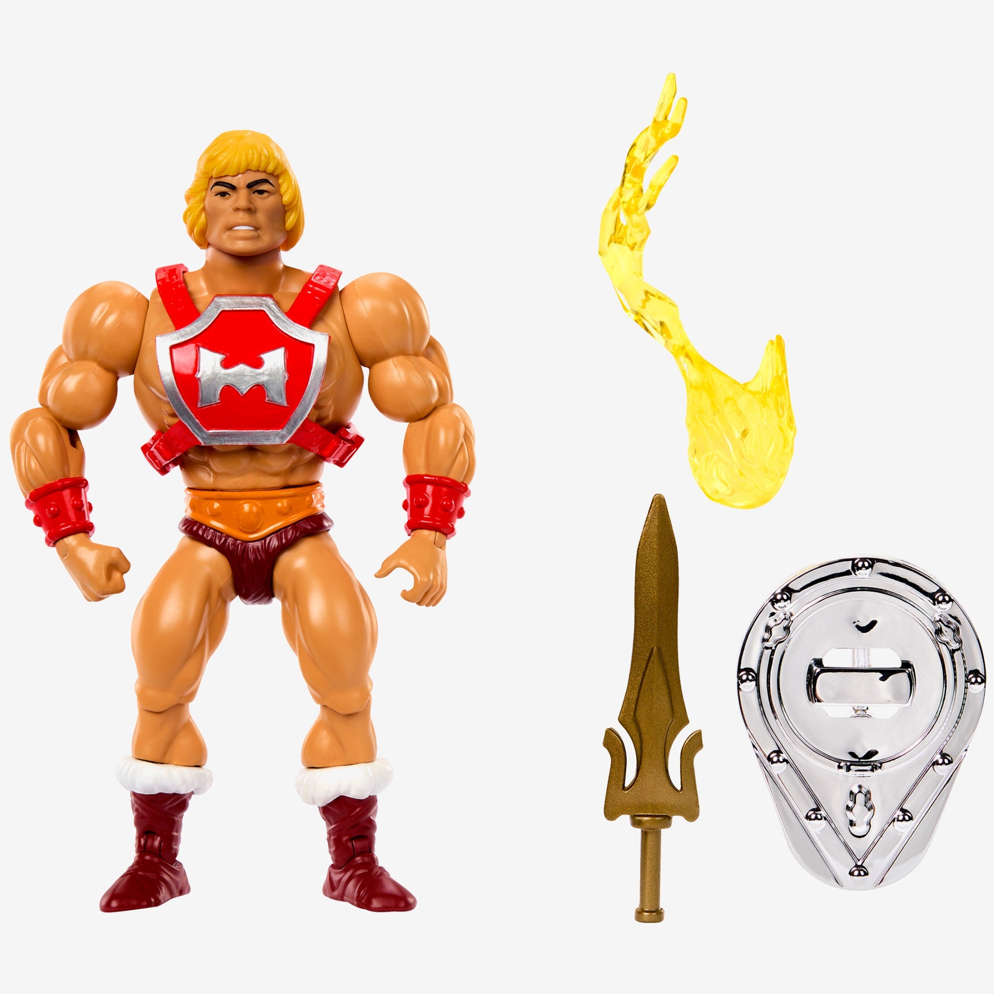 Masters of the Universe Origins Thunder Punch He-Man Deluxe Action Figure - Image 6