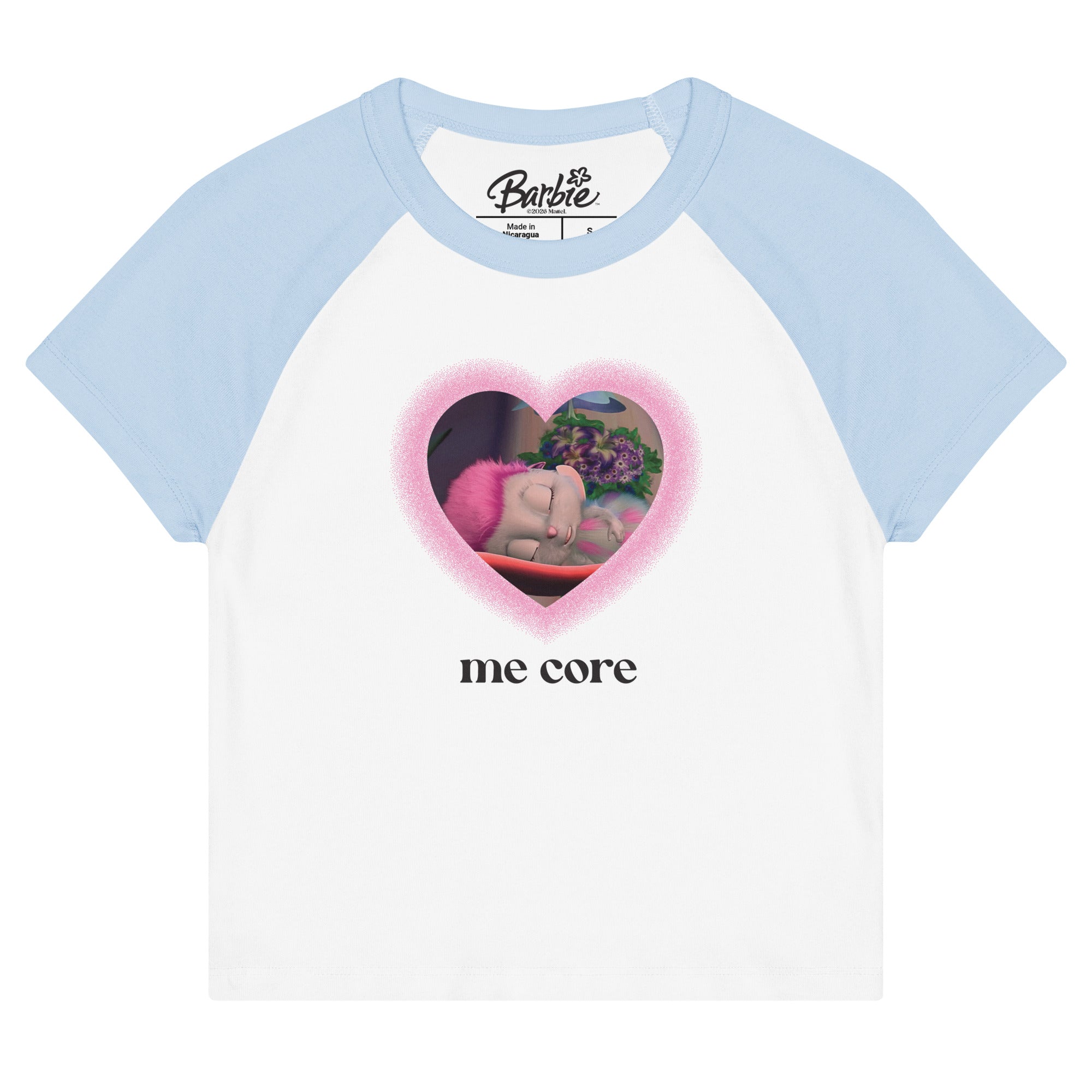 Barbie Bibble Fairytopia Me Core White Ringer T-shirt