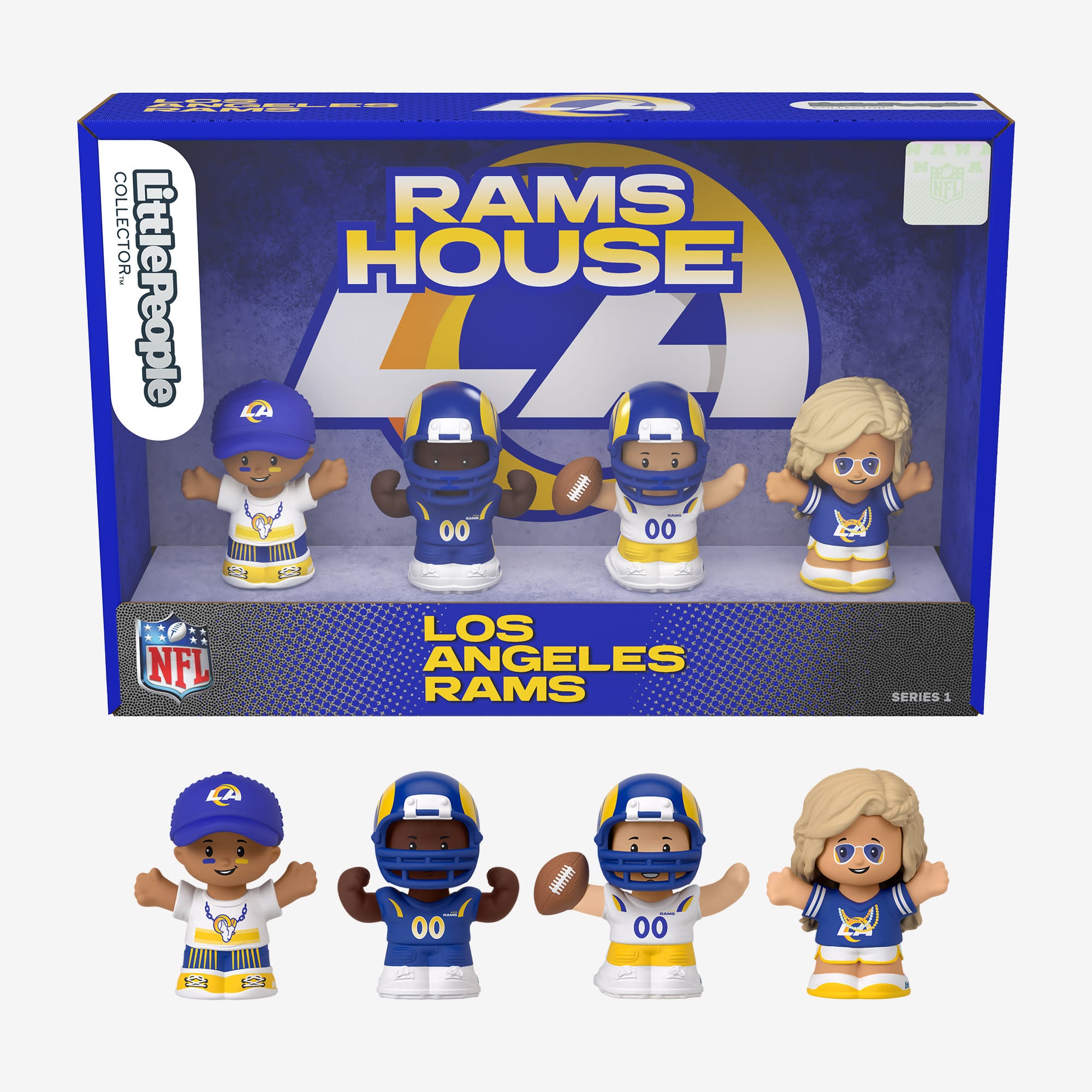 Little People Collector x NFL Los Angeles Rams Set - Image 3