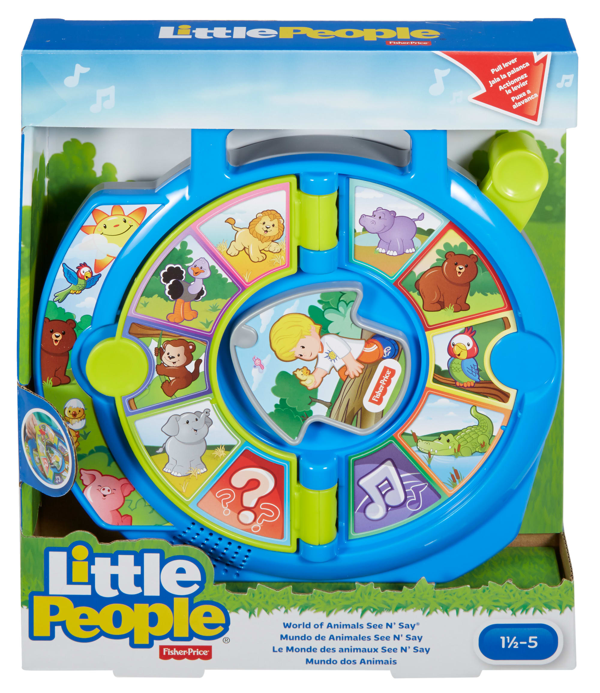 Fisher-Price Little People Le Monde des Animaux See N' Say Édition Anglaise - Image 6