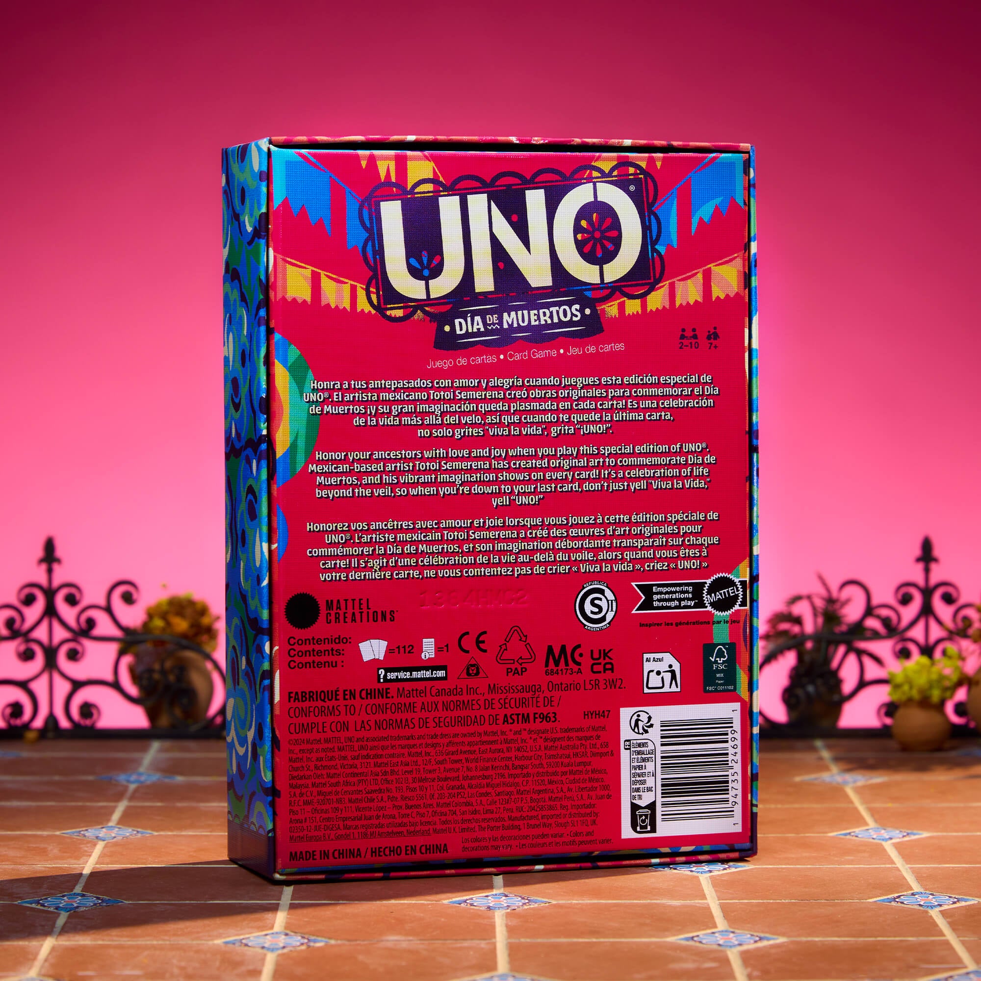 UNO Canvas Día de Muertos Card Game - Image 11