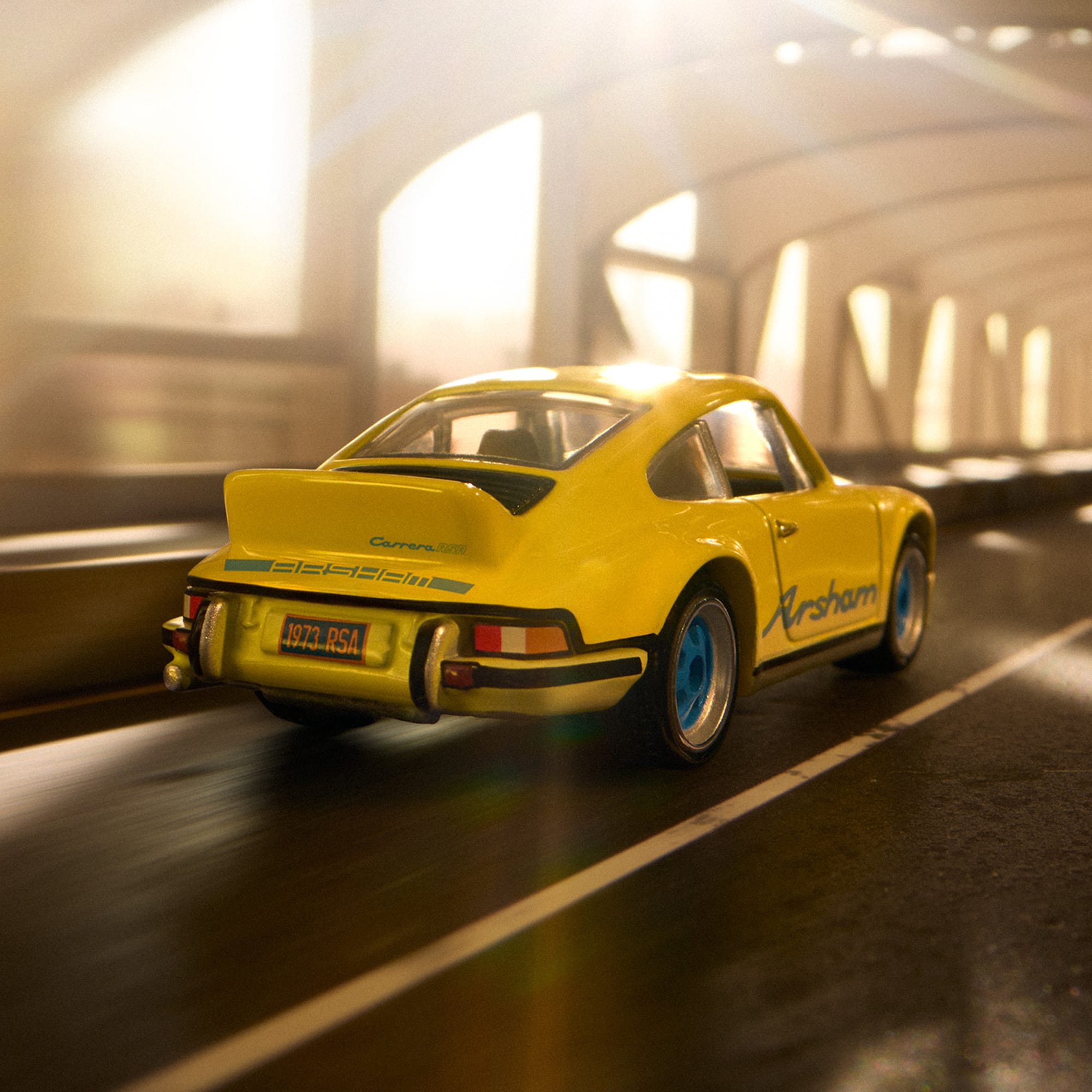 Hot Wheels x Daniel Arsham 1973 Porsche 911 RSA - Image 2