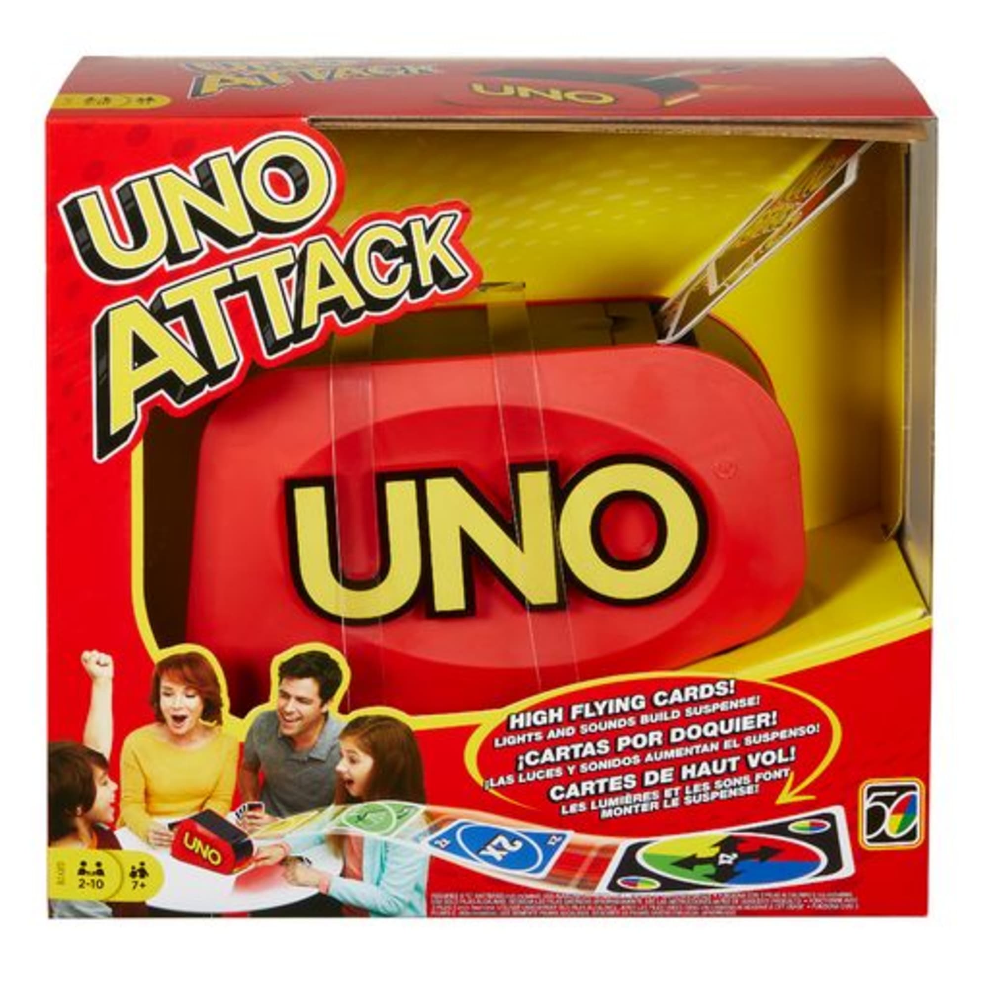 Uno Attack™ Jeu de Cartes. Distributeur Aléatoire. 2 à 10Joueurs - Image 6