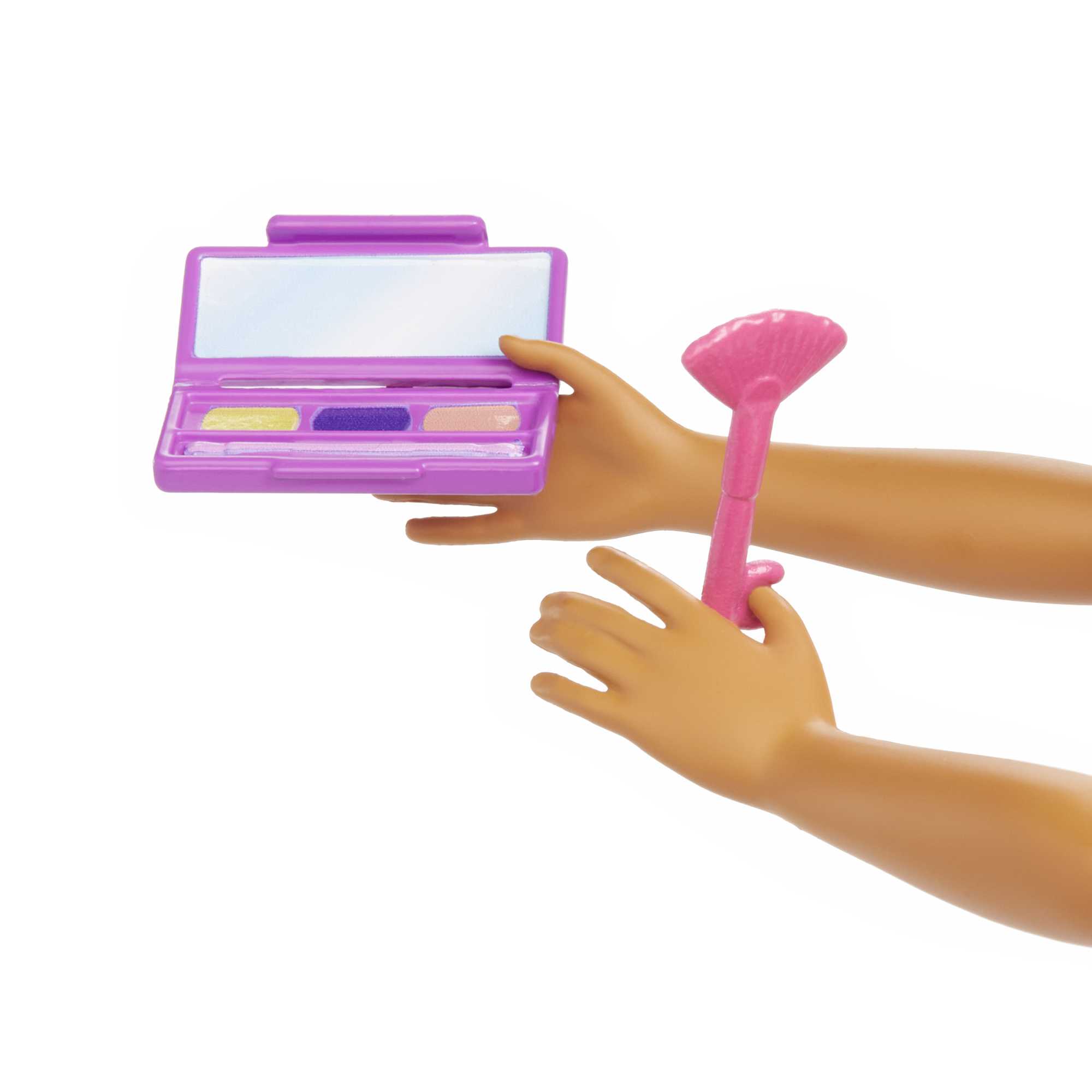 Barbie Makeup Artist Doll With Teal Hair And Career-Themed Accessories Like Palette And Brush - Image 5