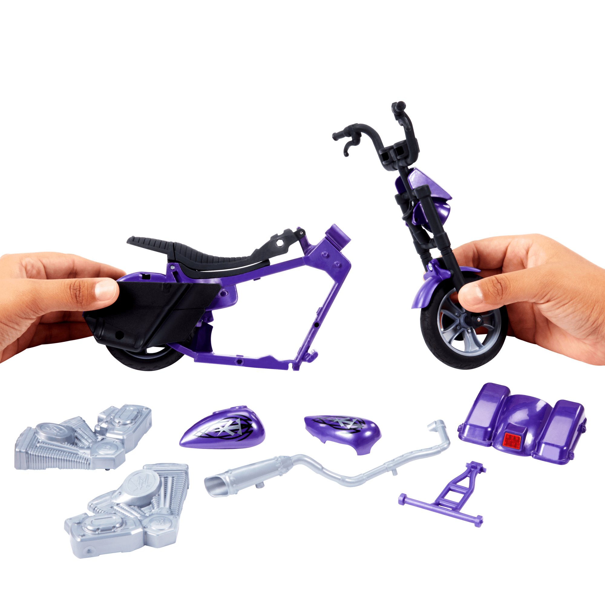 Wwe Wrekkin' Véhicule et Fig. Boneyard Slamcycle et Undertaker - Image 3