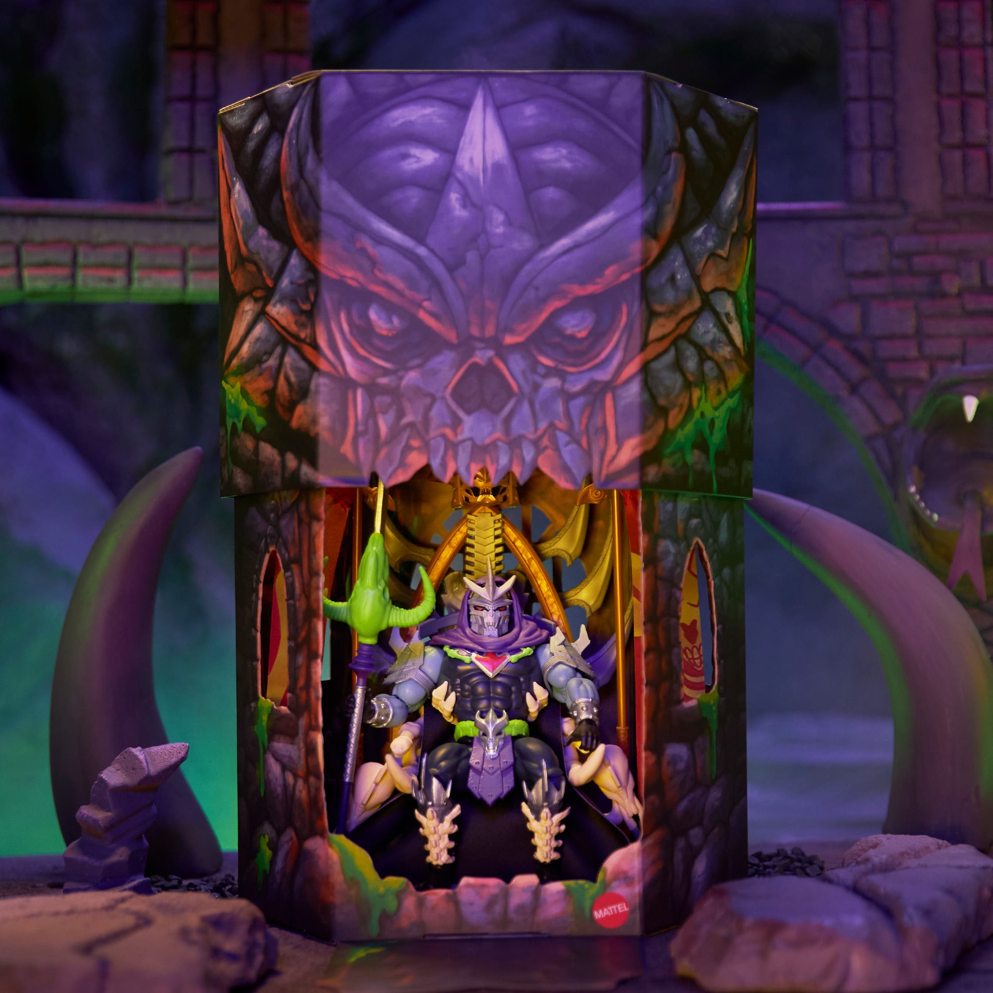 Turtles of Grayskull Skele-Shredder Action Figure - Image 7