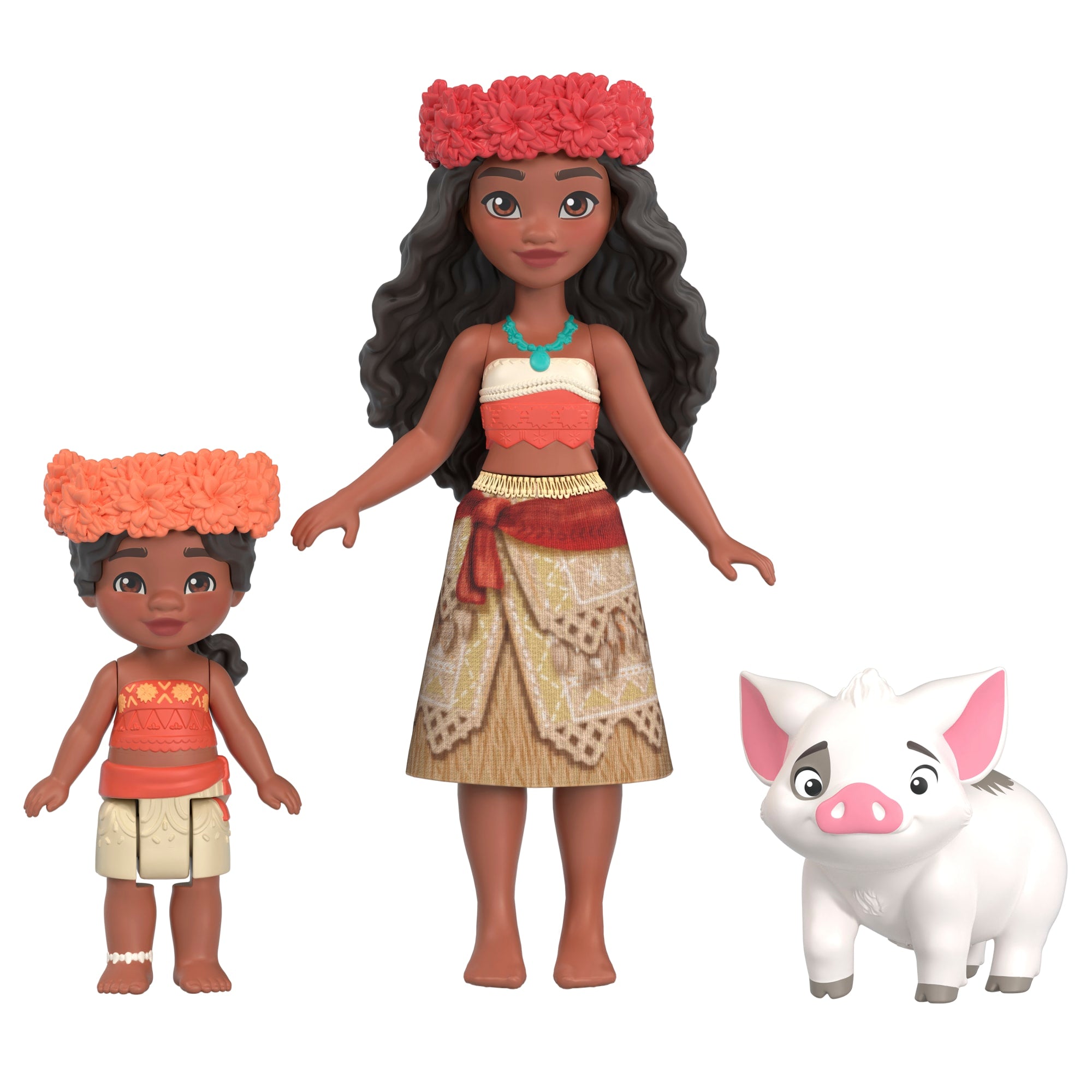 Disney Moana 2 Toys. Moana & Simea Village Home Playset. 2 Small Dolls. Friend Figure & 15 Accessories - Image 6