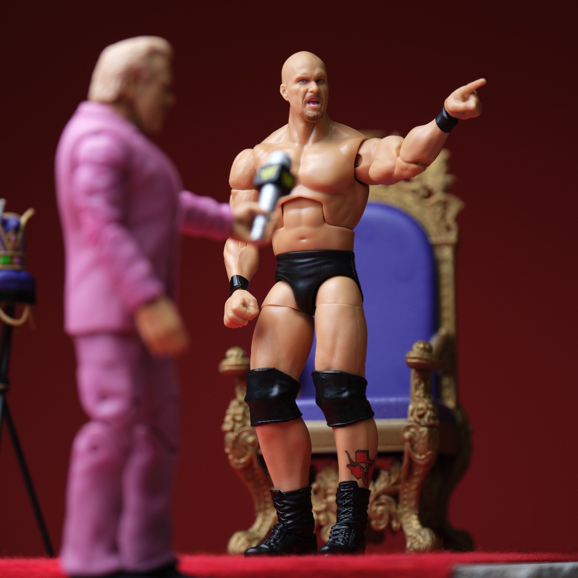 WWE Elite Collection Stone Cold Steve Austin Figure - Image 3