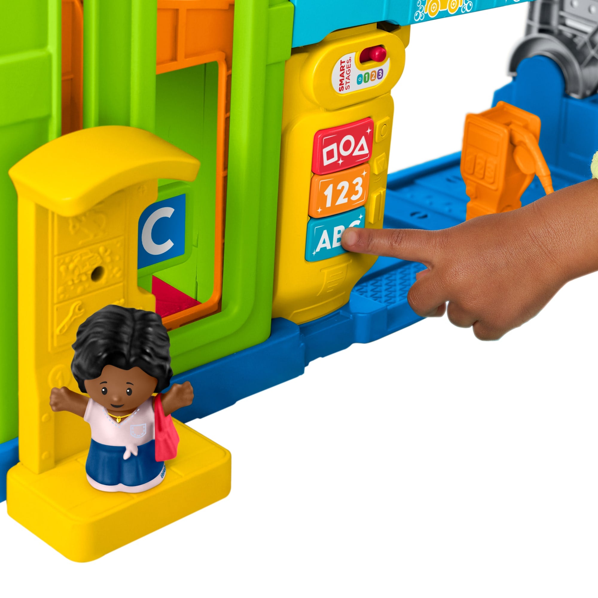 Fisher-Price Little People Coffret de Jeu Le Garage Lumineux - Image 3