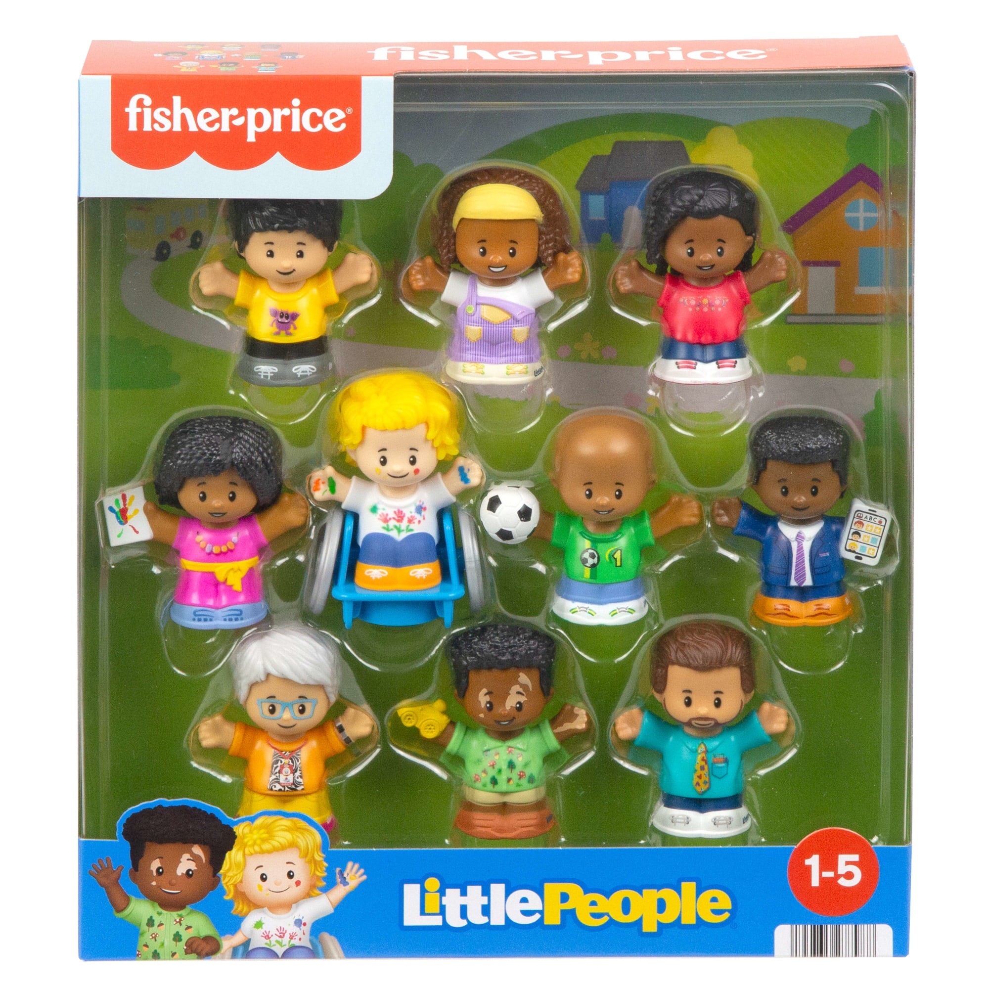 Fisher-Price Little People Classroom Figures 10-Piece Set For Toddler & Preschool Pretend Play - Image 6