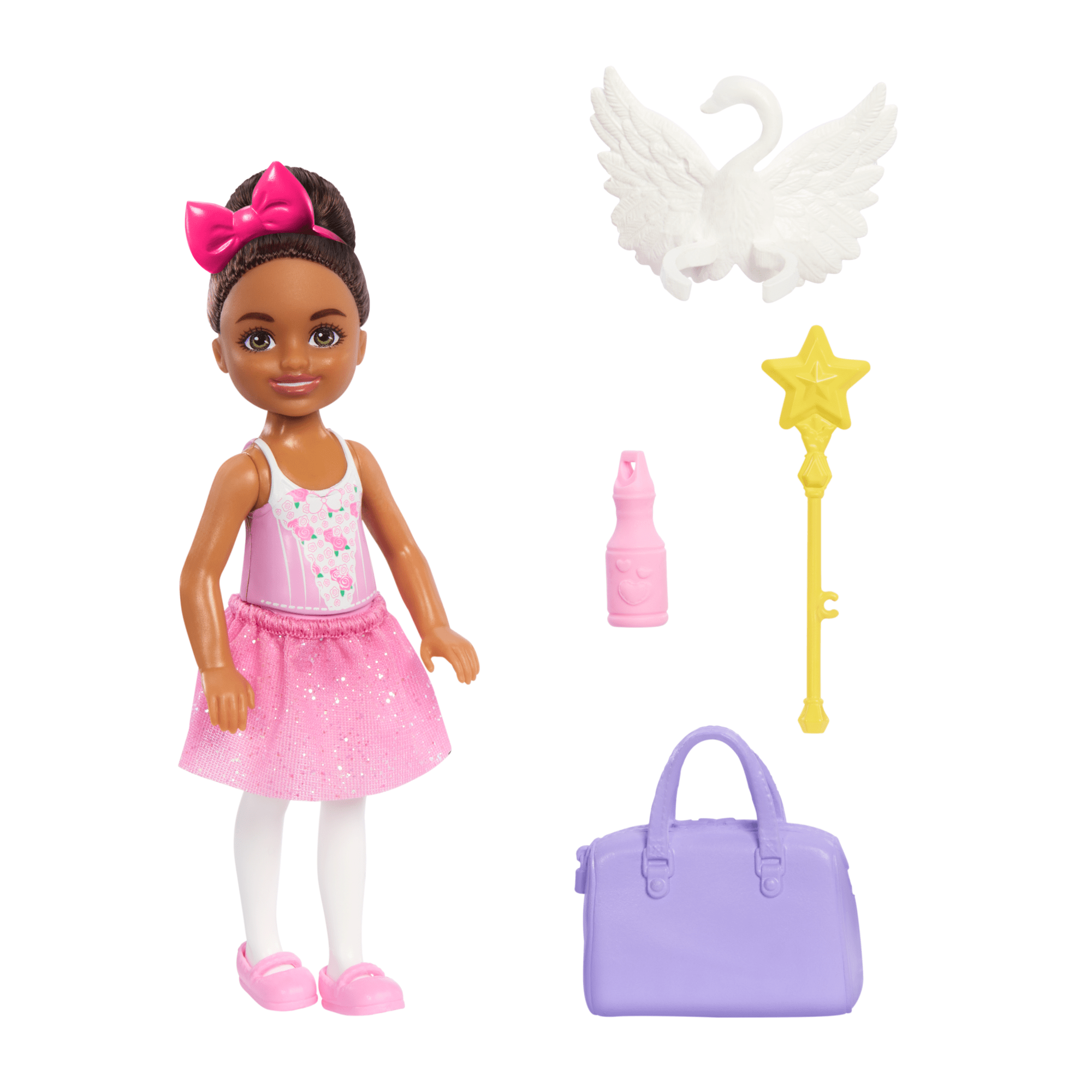 Barbie Chelsea Poupée Ballerine et Accessoires. Brunette - Image 2