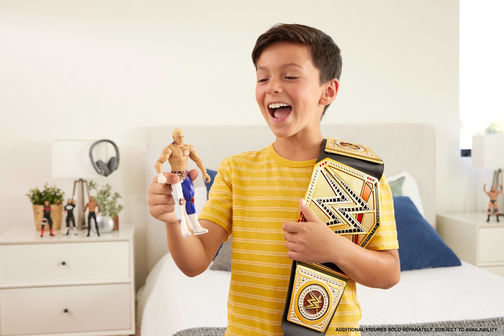 WWE Championship Title. Undisputed WWE Universal Role-Play & Costume. Leather-Like Belt - Image 2