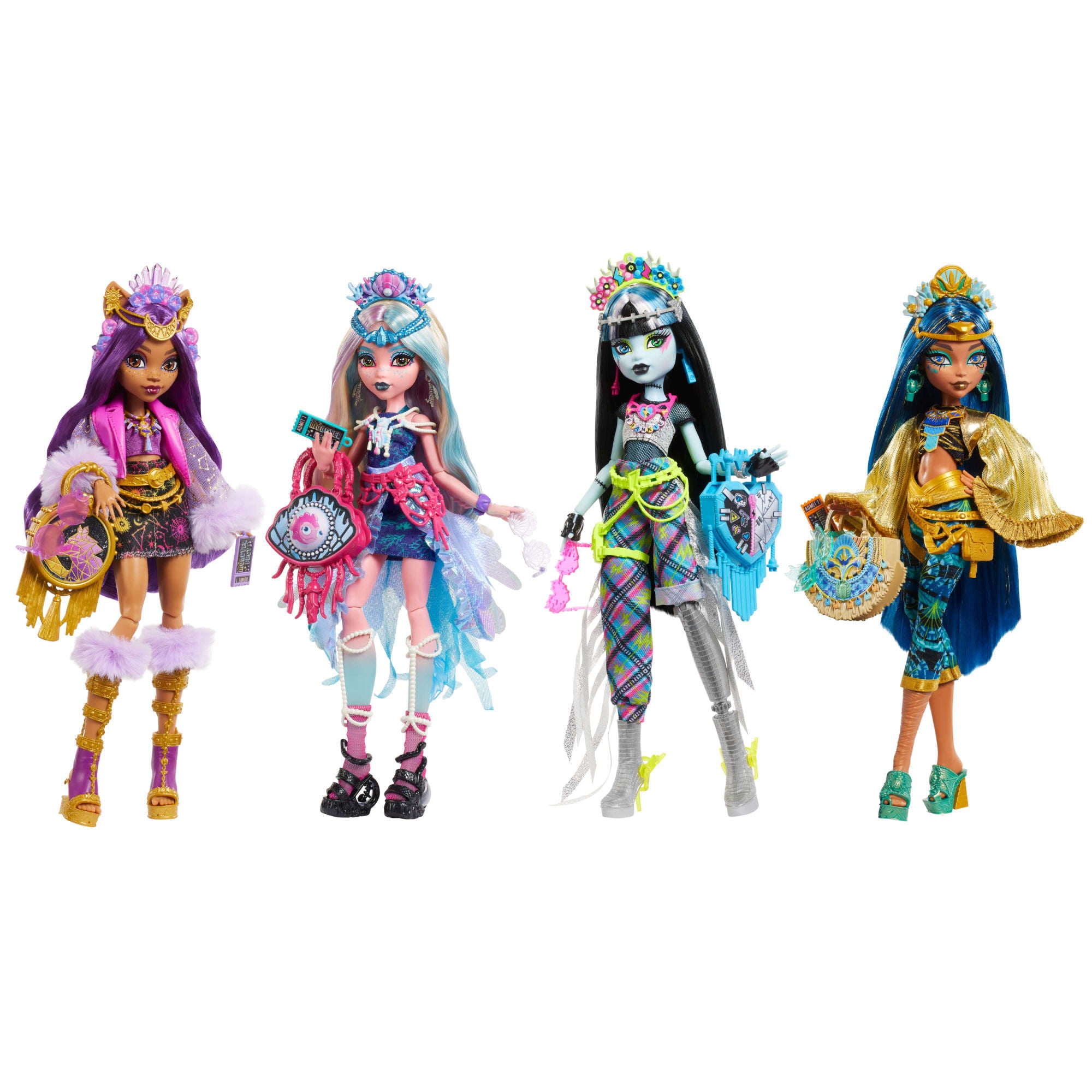 Monster High Monster Fest Clawdeen Wolf Fashion Doll With Festival Outfit. Band Poster And Accessories - Image 6