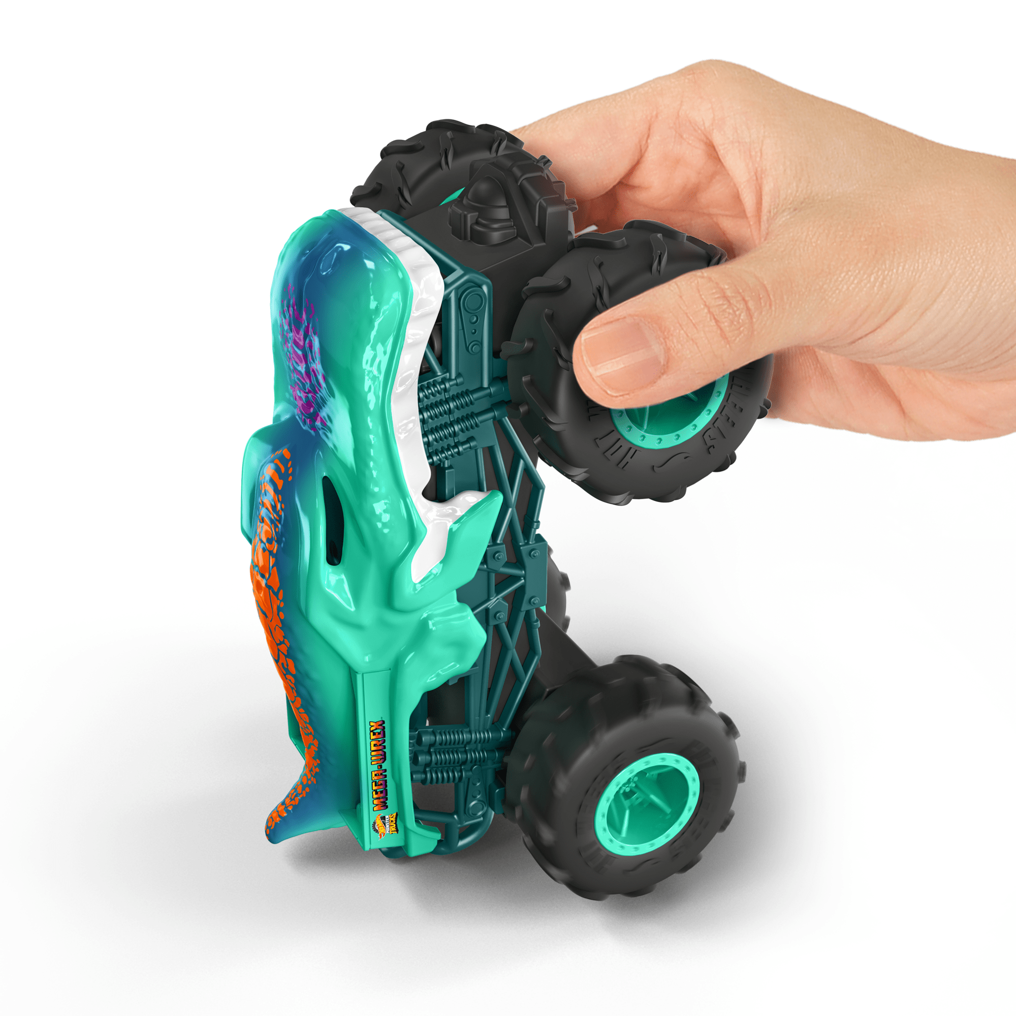 Hot Wheels Monster Trucks Vehículo a Control Remoto Mega Wrex Escala 1:24 - Image 4
