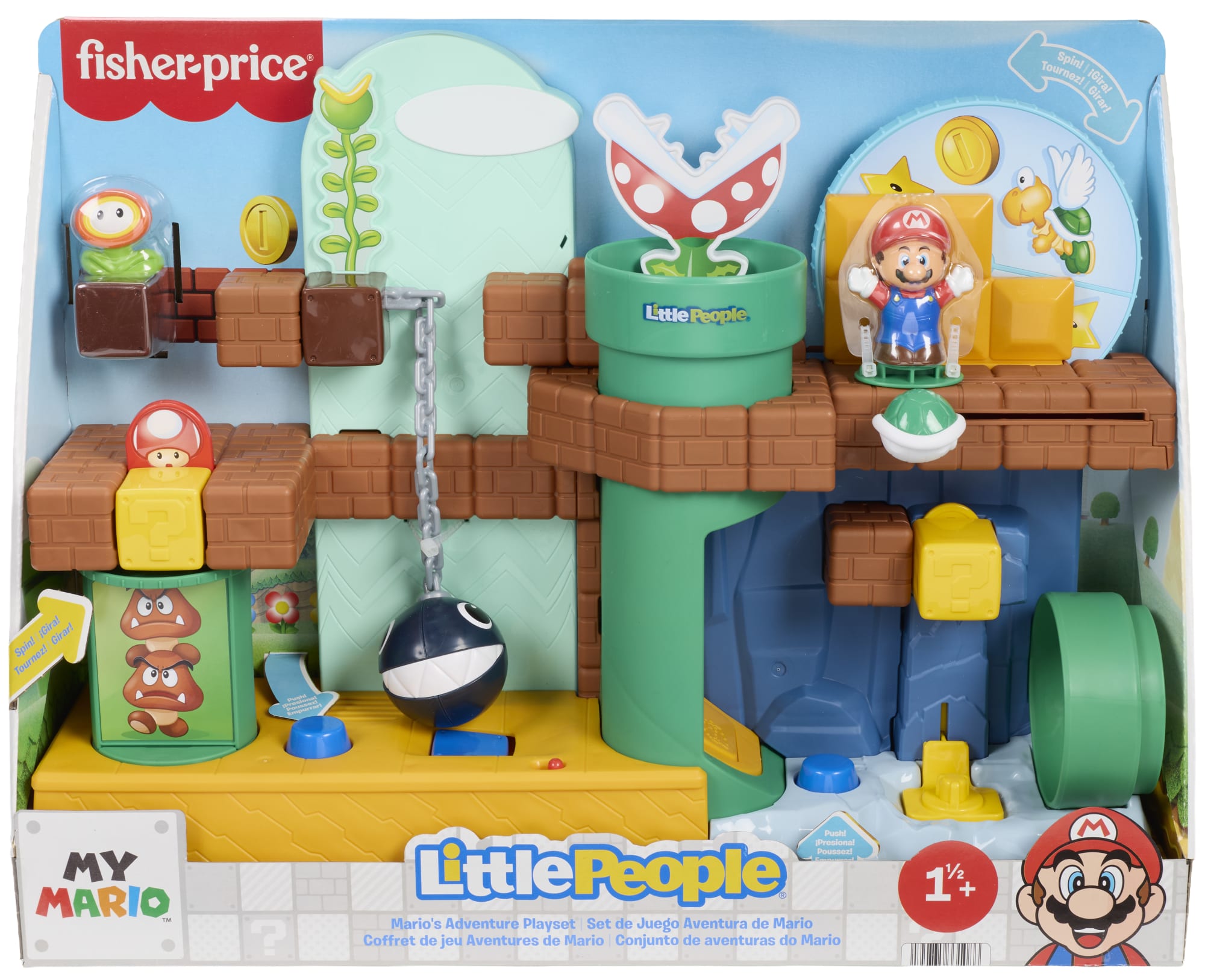 Fisher-Price-Coffret Mon Aventure Avec Mario Little People - Image 6