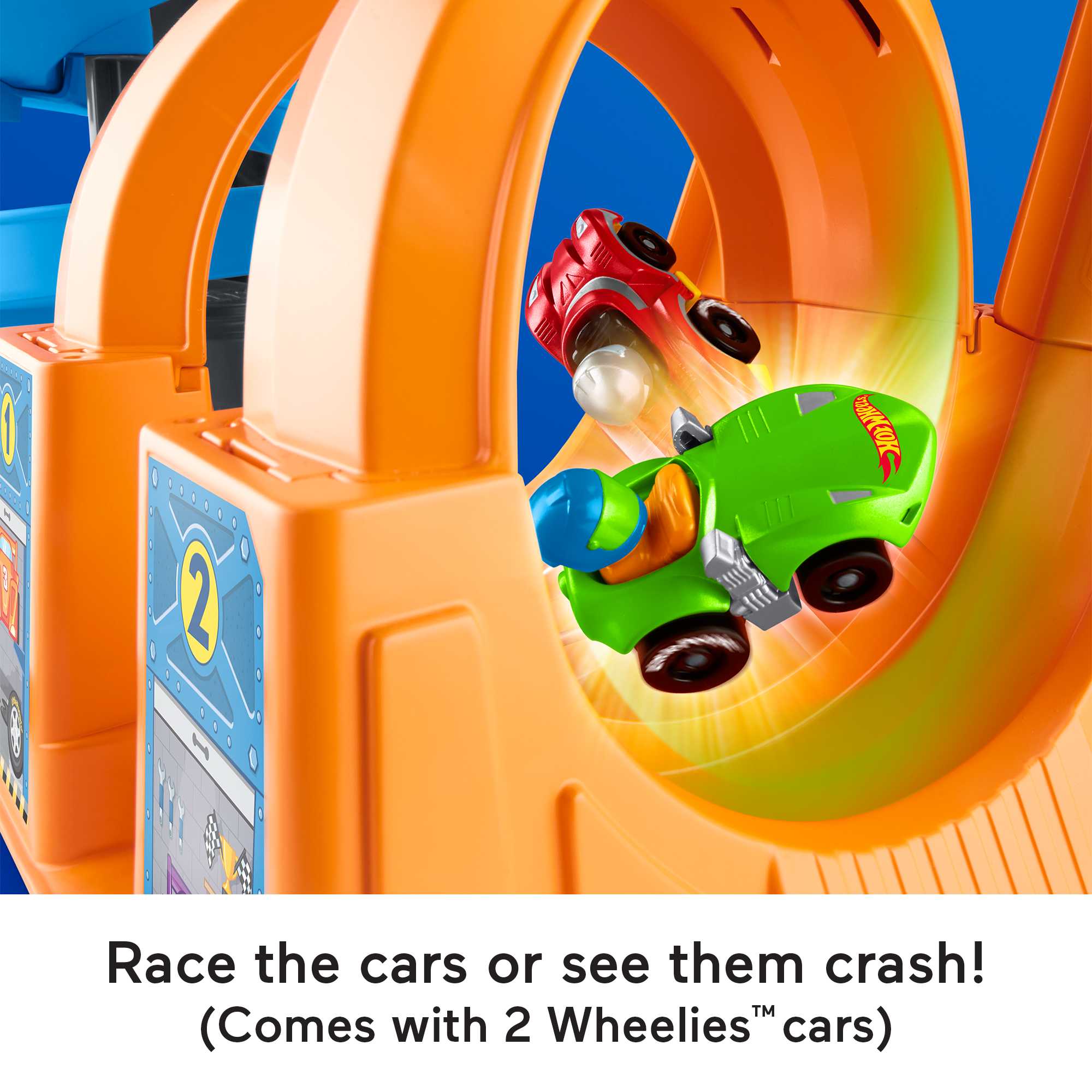 Hot Wheels Racing Loops Tower By Little People - Image 5