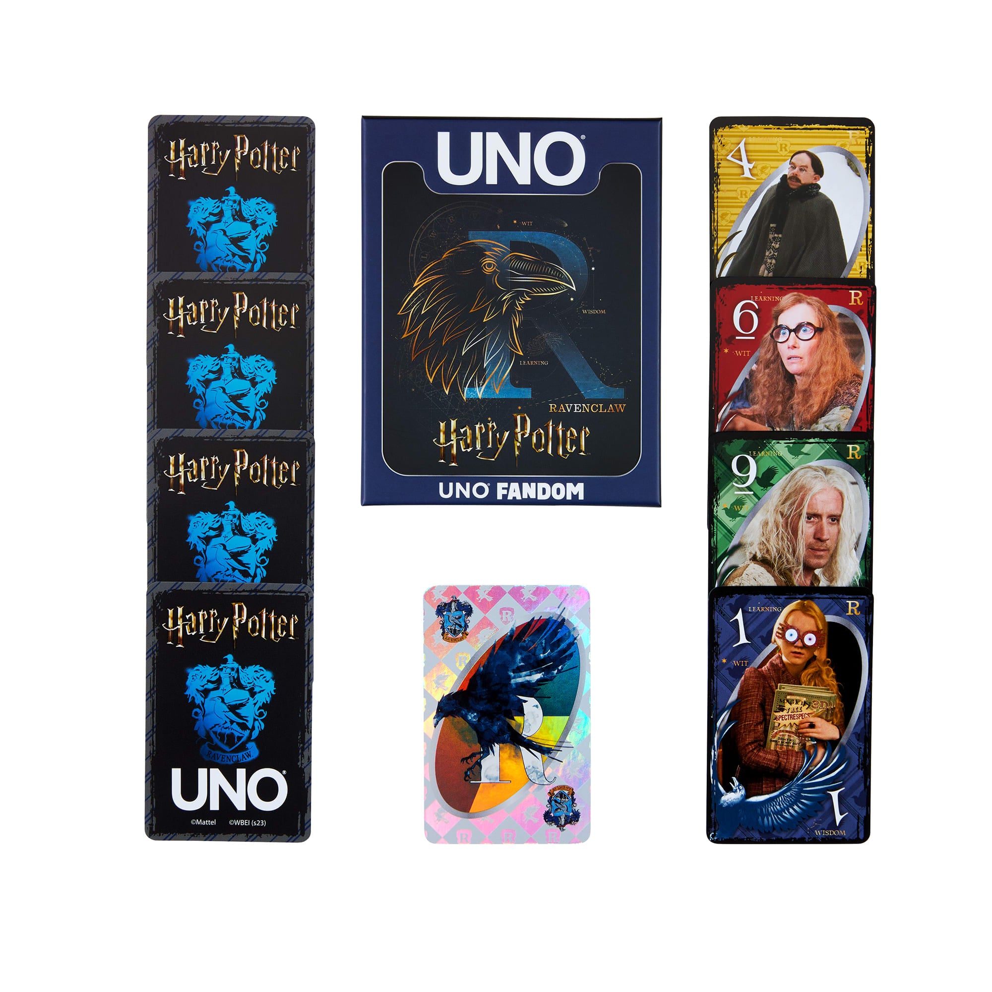 UNO Fandom Harry Potter Ravenclaw Game Deck - Image 3