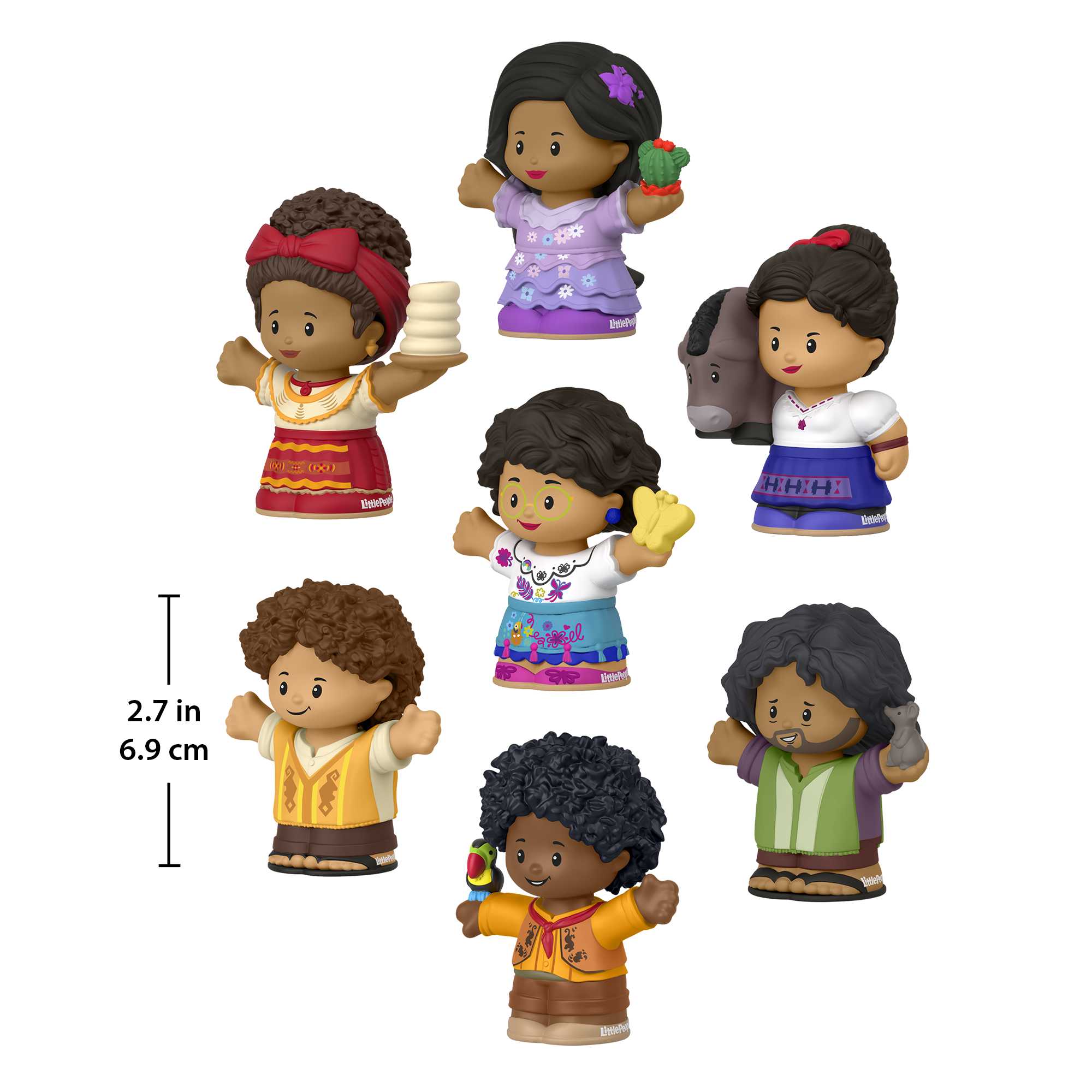 Disney Encanto Toys Set Of 7 Fisher-Price Little People Figures For Toddlers And Preschool Kids - Image 5
