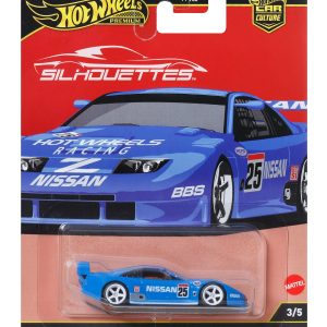 Hot Wheels Premium Car Culture Silhouettes Nissan300Zx Imsa Gts 1:64 Scale Collectible Toy Vehicle