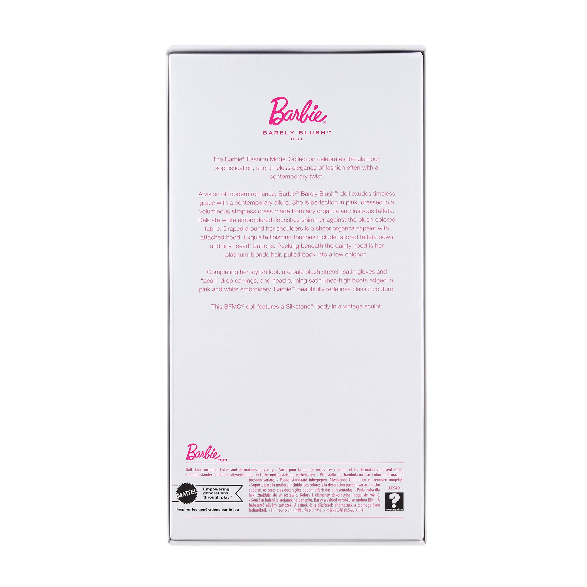 Barbie Fashion Model Collection Barely Blush Doll - Image 14