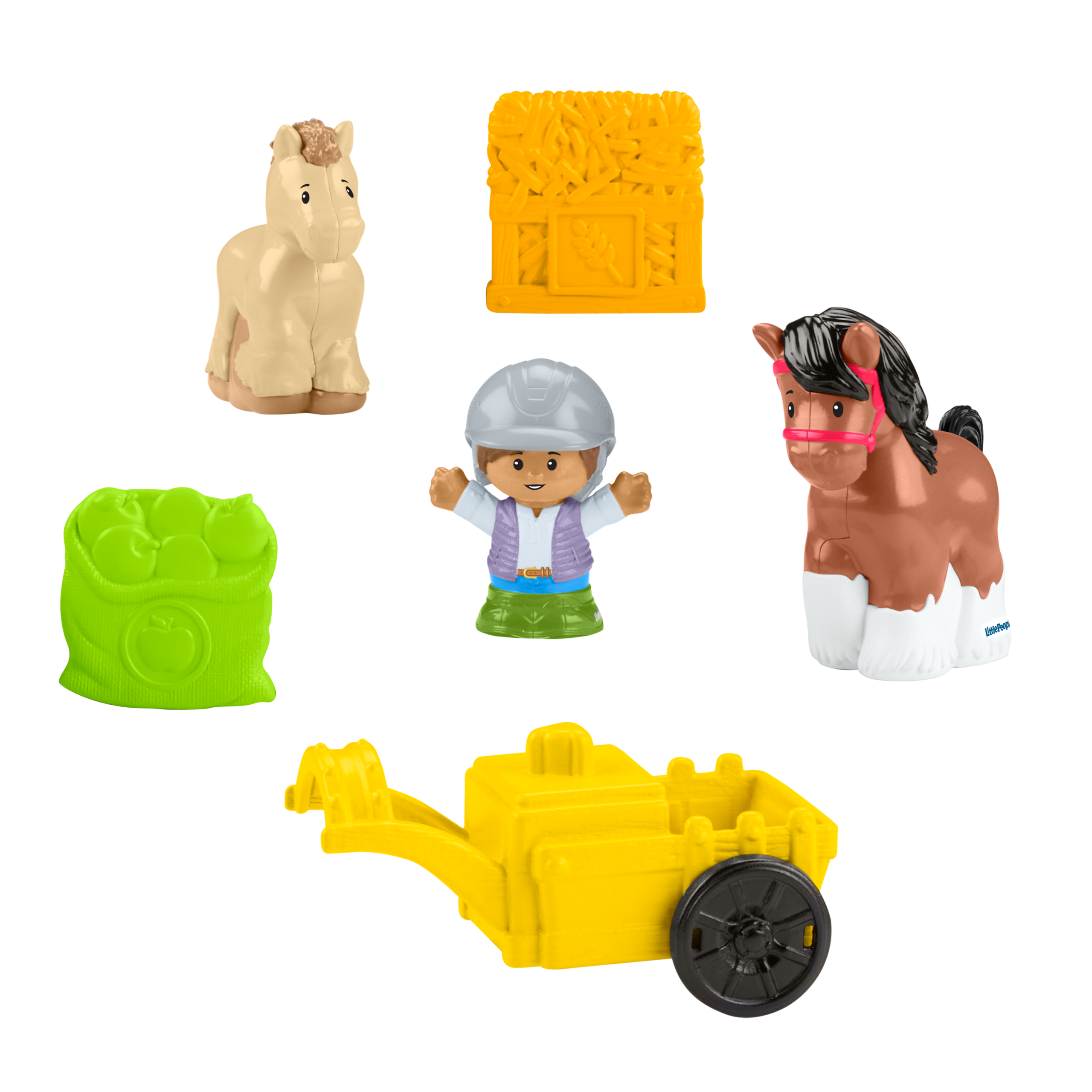 Fisher-Price-Little People-L'Écurie des Joyeux Chevaux Avec 6 Éléments - Image 2