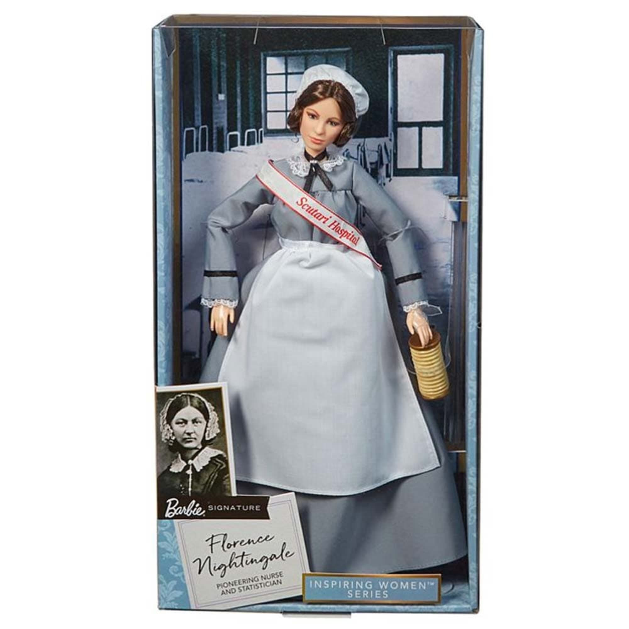 Florence Nightingale Barbie Inspiring Women Doll - Image 14