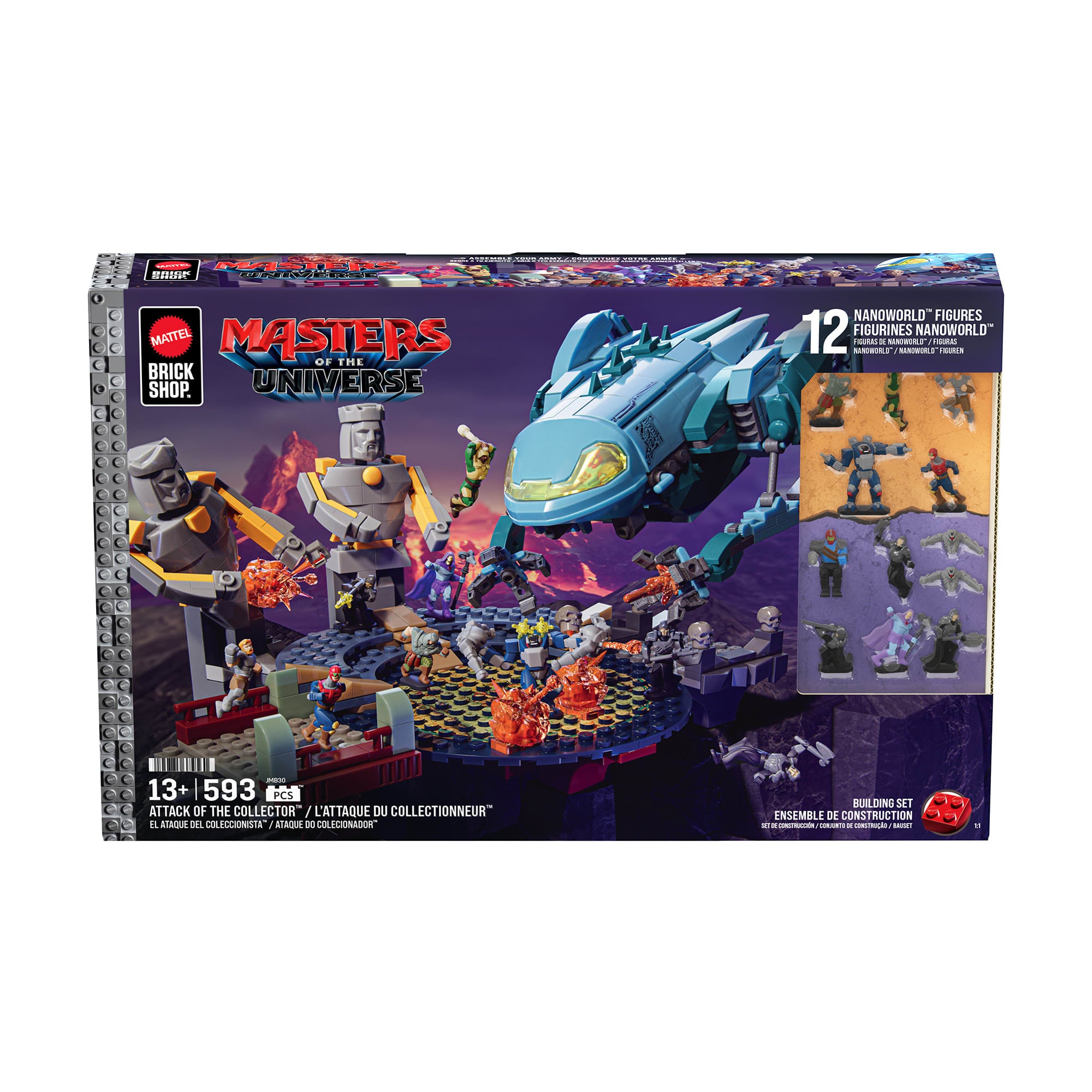 Mattel Brick Shop Masters of the Universe Attack of the Collector Building Set - Image 8
