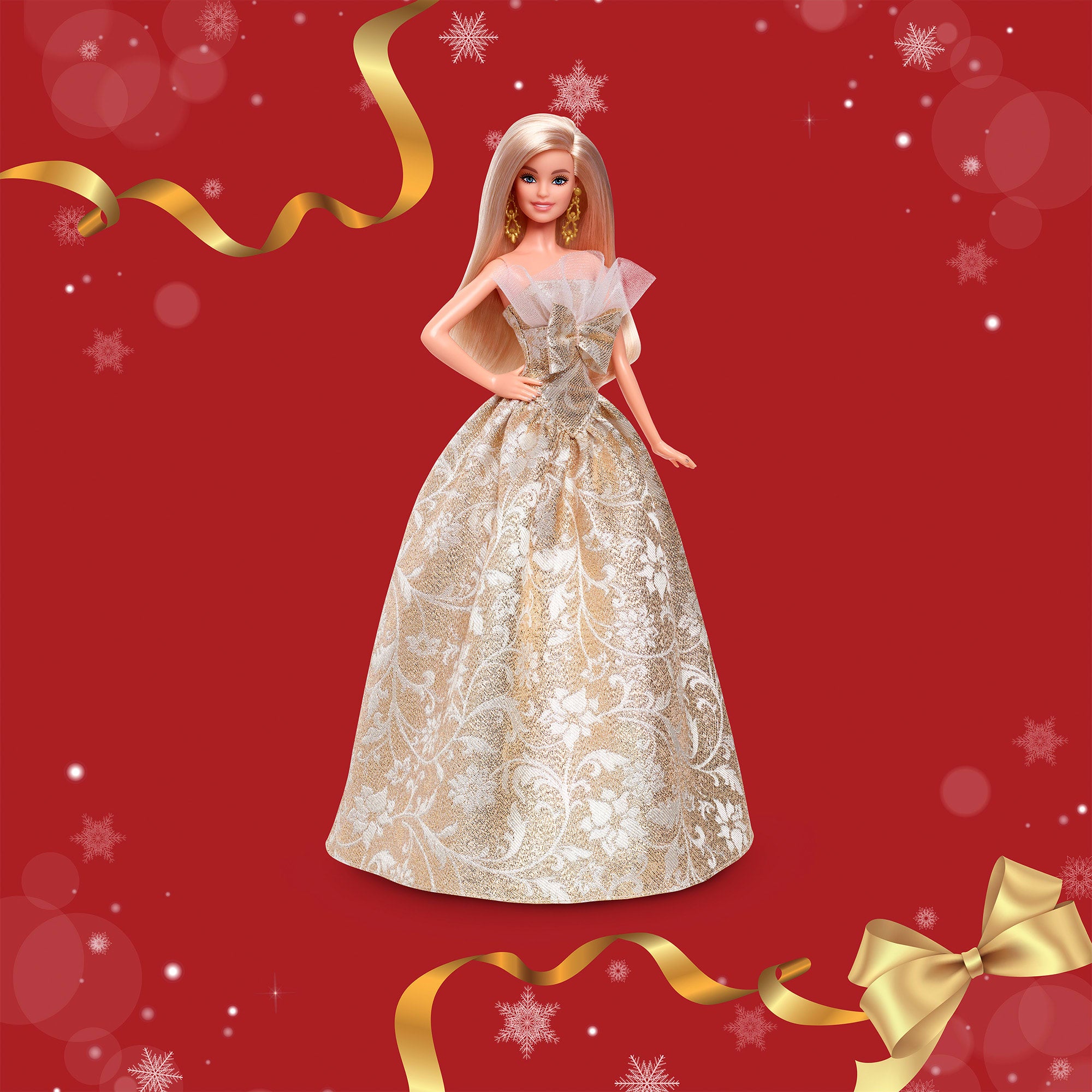 2025 Holiday Barbie Doll 5 - Image 6